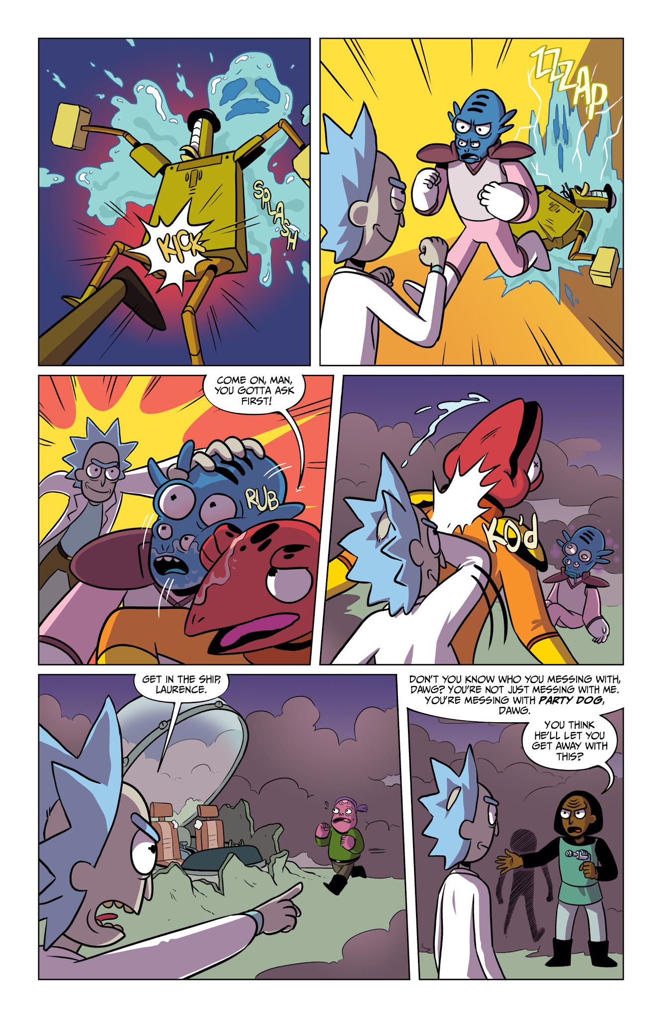 Read online Rick and Morty comic -  Issue #39 - 16