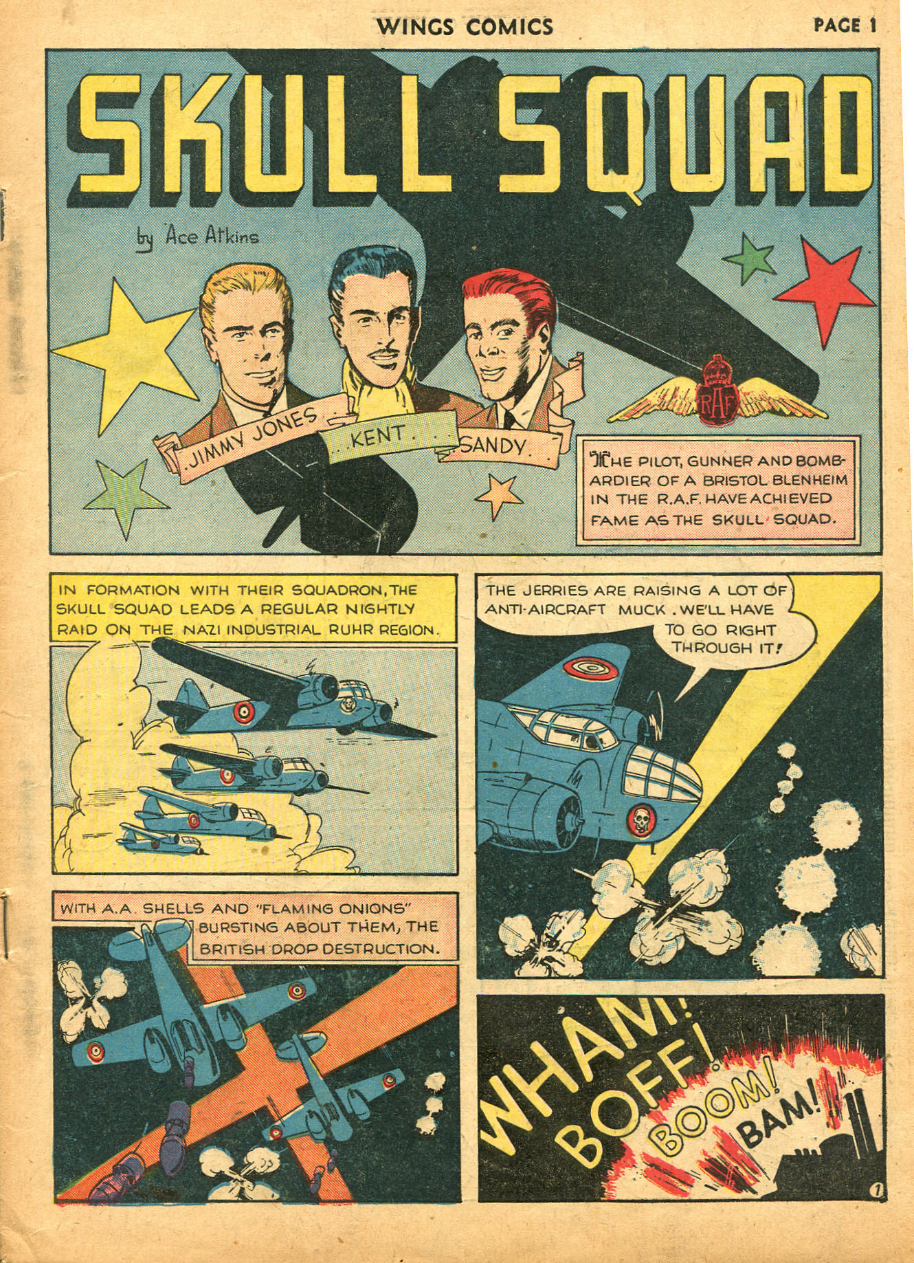 Read online Wings Comics comic -  Issue #6 - 3
