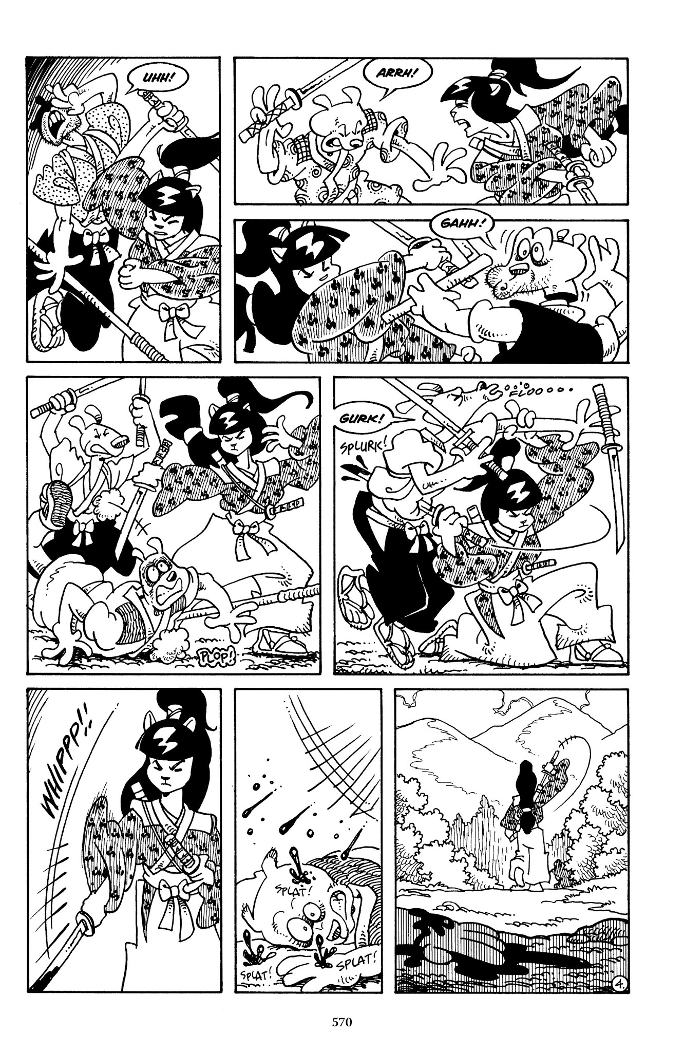 Read online The Usagi Yojimbo Saga comic -  Issue # TPB 1 - 557