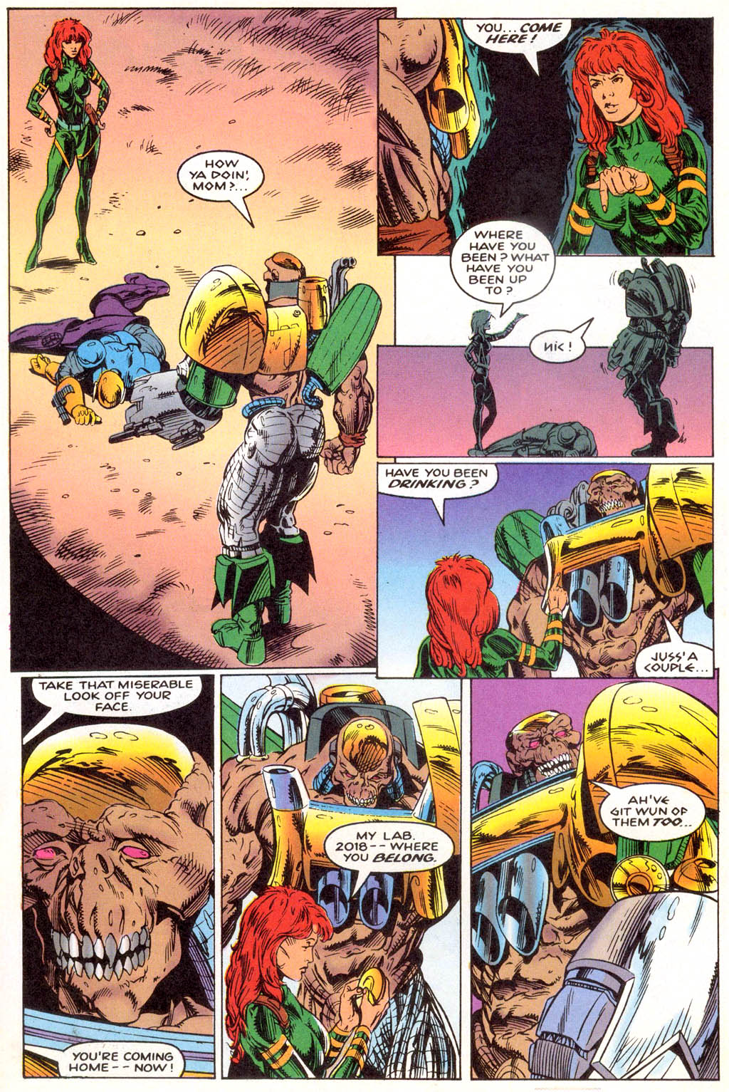 Read online Death Wreck comic -  Issue #3 - 8