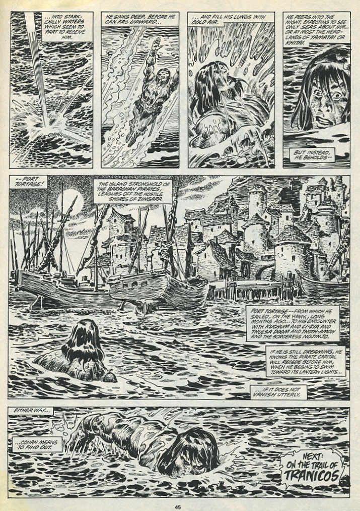 The Savage Sword Of Conan issue 195 - Page 47