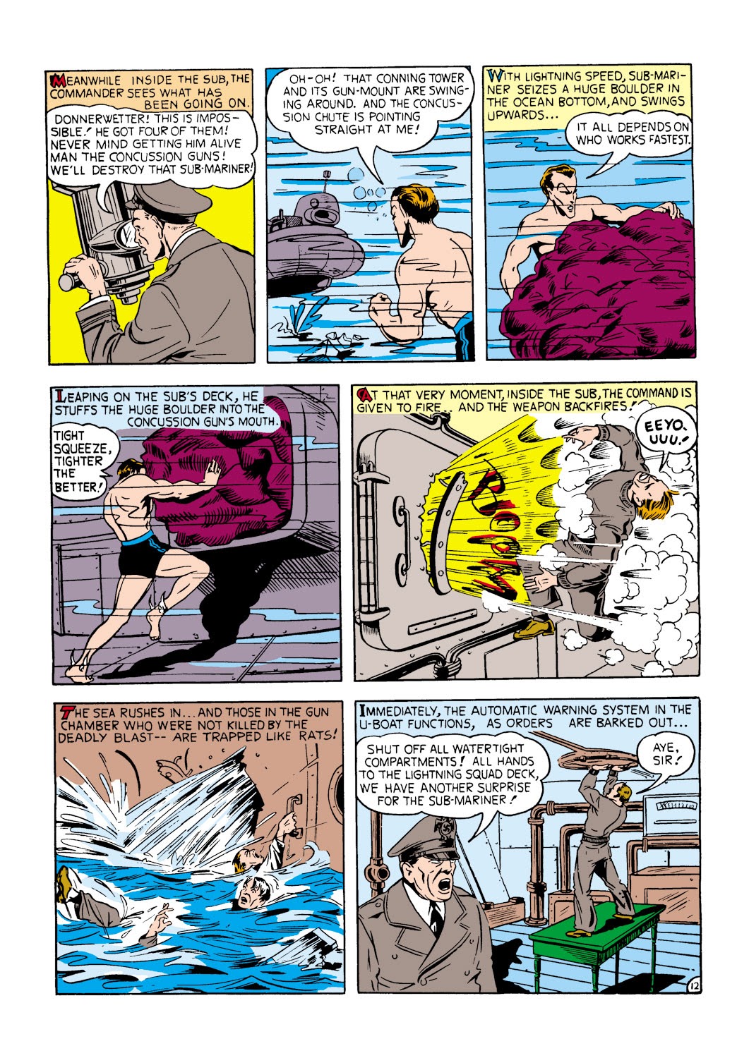 Read online Sub-Mariner Comics comic -  Issue #1 - 14