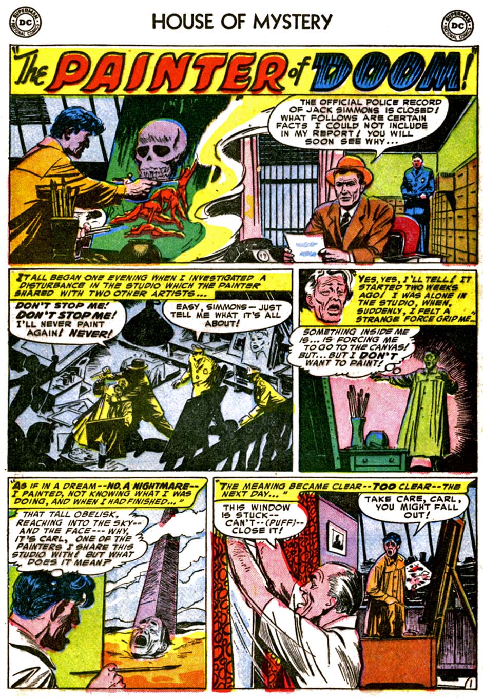 Read online House of Mystery (1951) comic -  Issue #22 - 16
