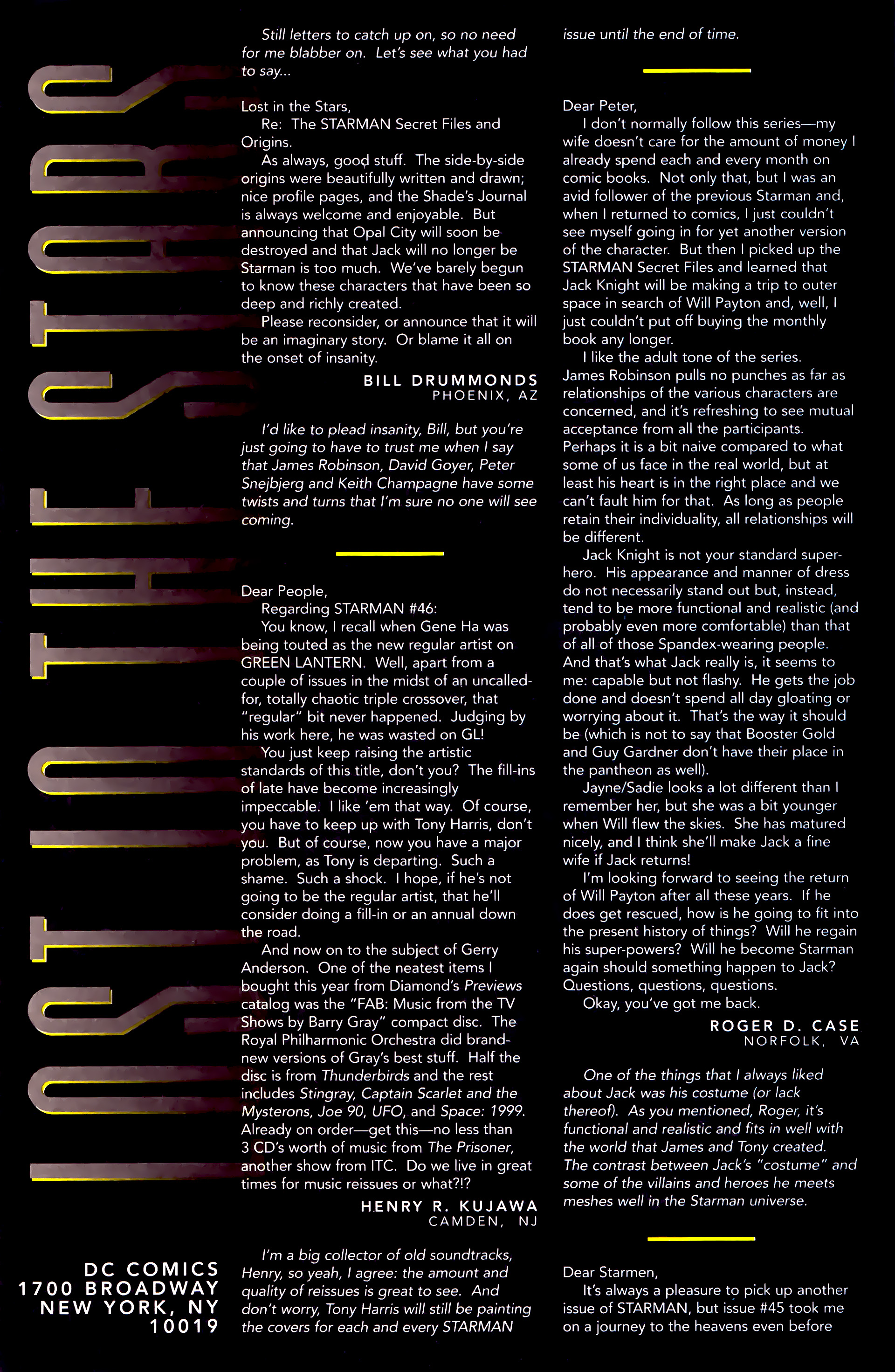 Starman (1994) Issue #51 #52 - English 24