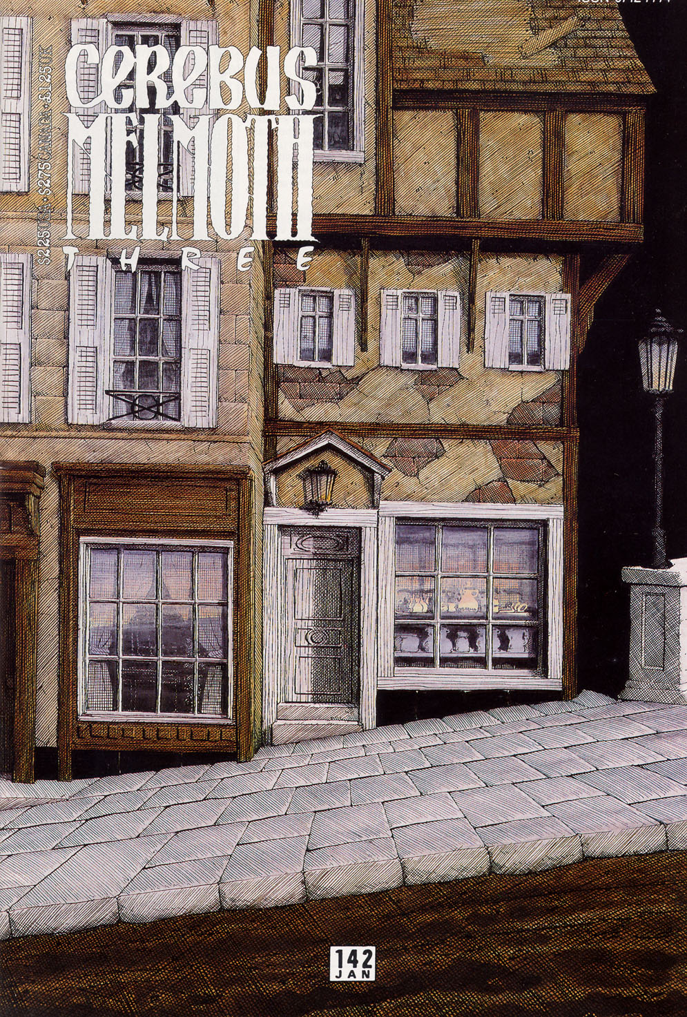 Read online Cerebus comic -  Issue #142 - 1