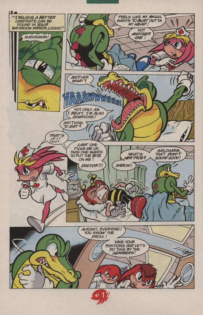 Read online Knuckles the Echidna comic -  Issue #14 - 24