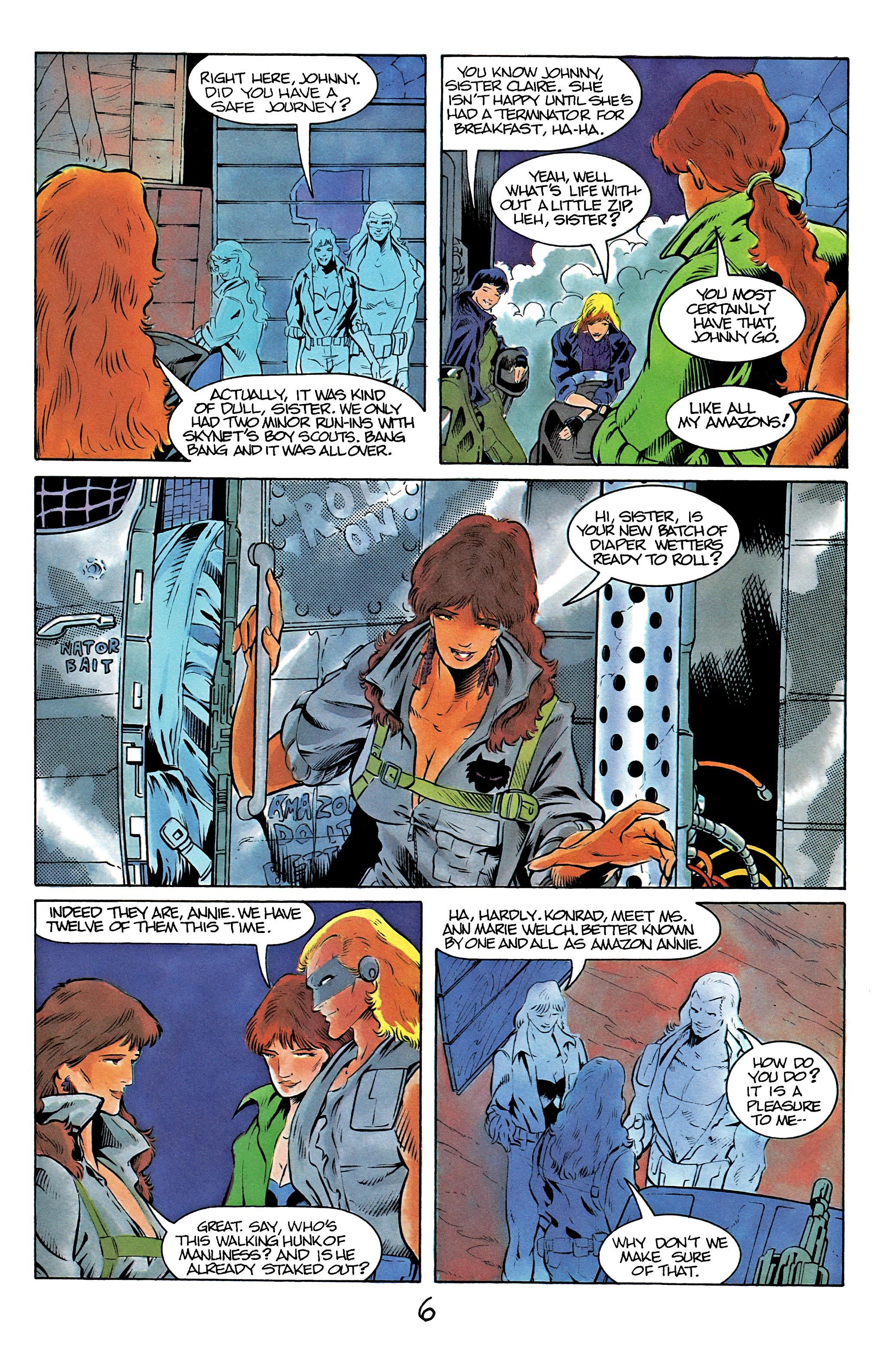 Read online The Terminator (1988) comic -  Issue #12 - 8