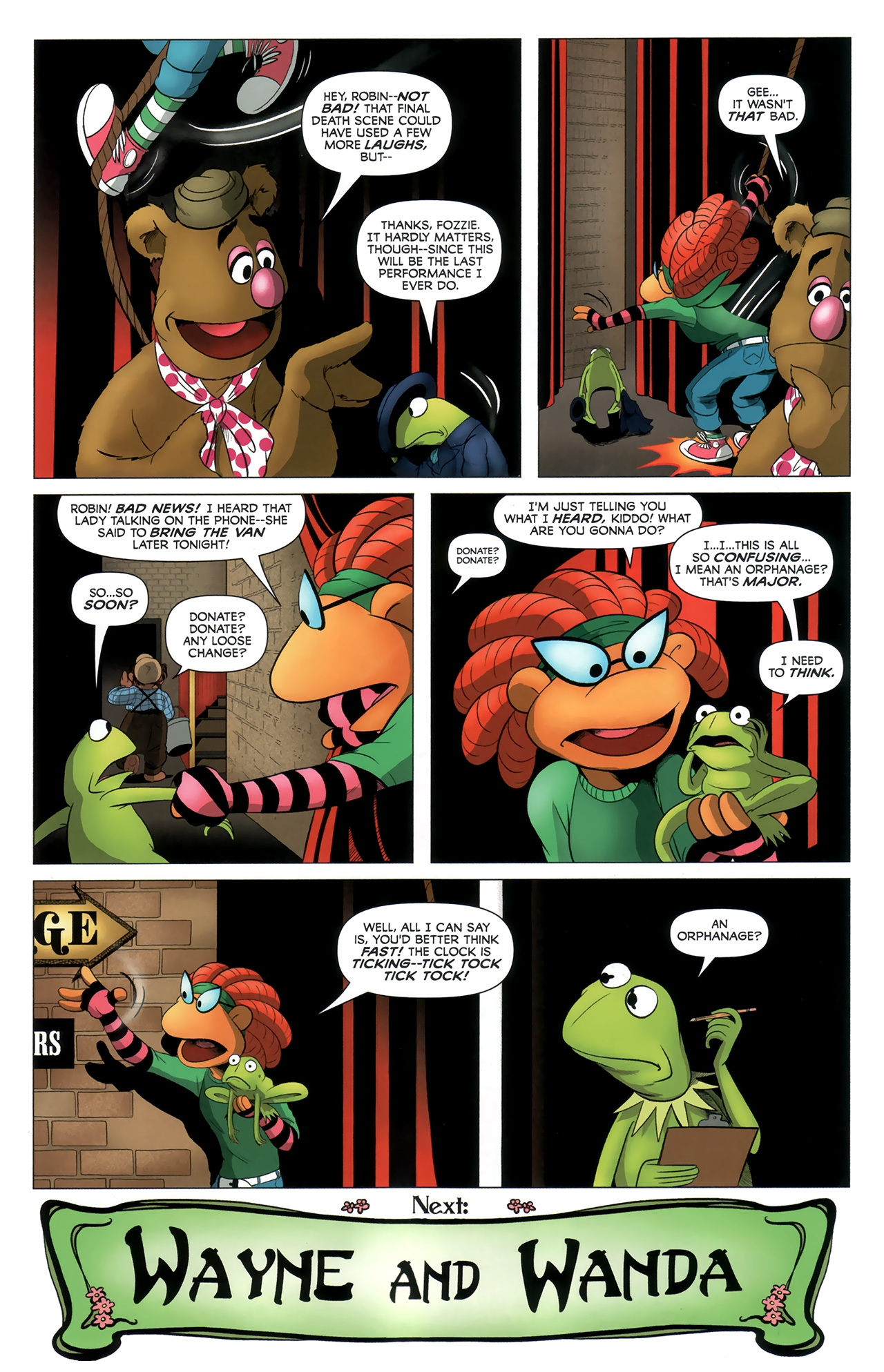 Read online The Muppet Show: The Comic Book comic -  Issue #6 - 12