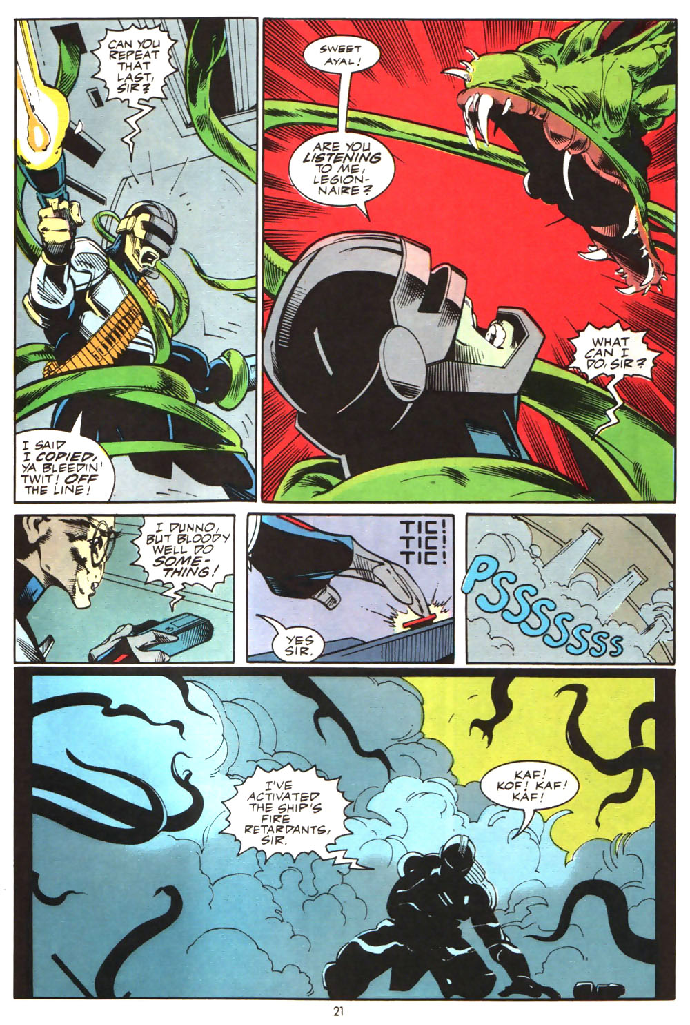 Read online Alien Legion (1987) comic -  Issue #6 - 24