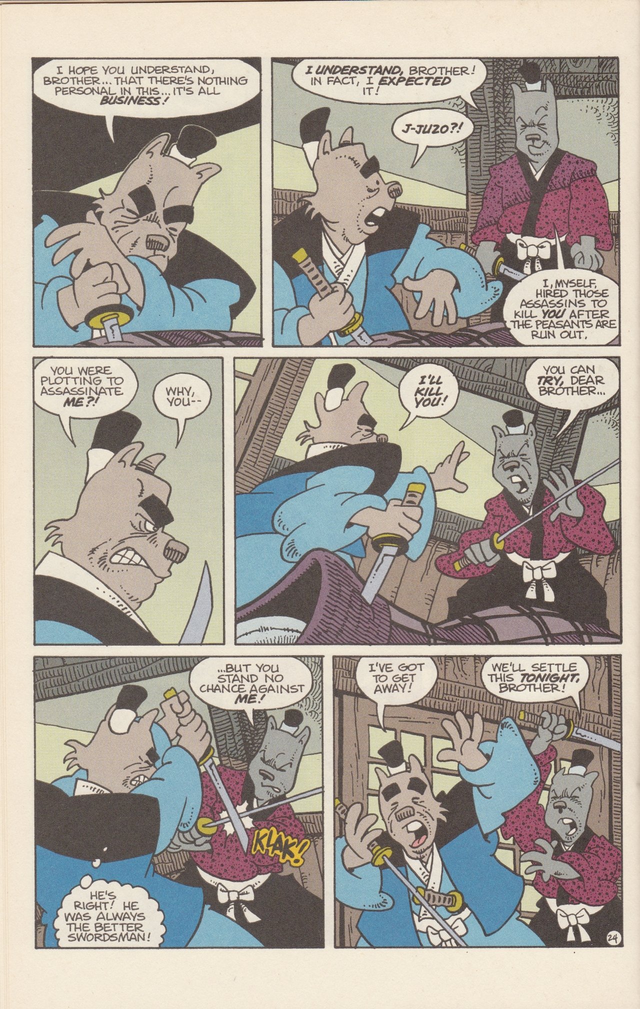 Read online Usagi Yojimbo (1993) comic -  Issue #5 - 26