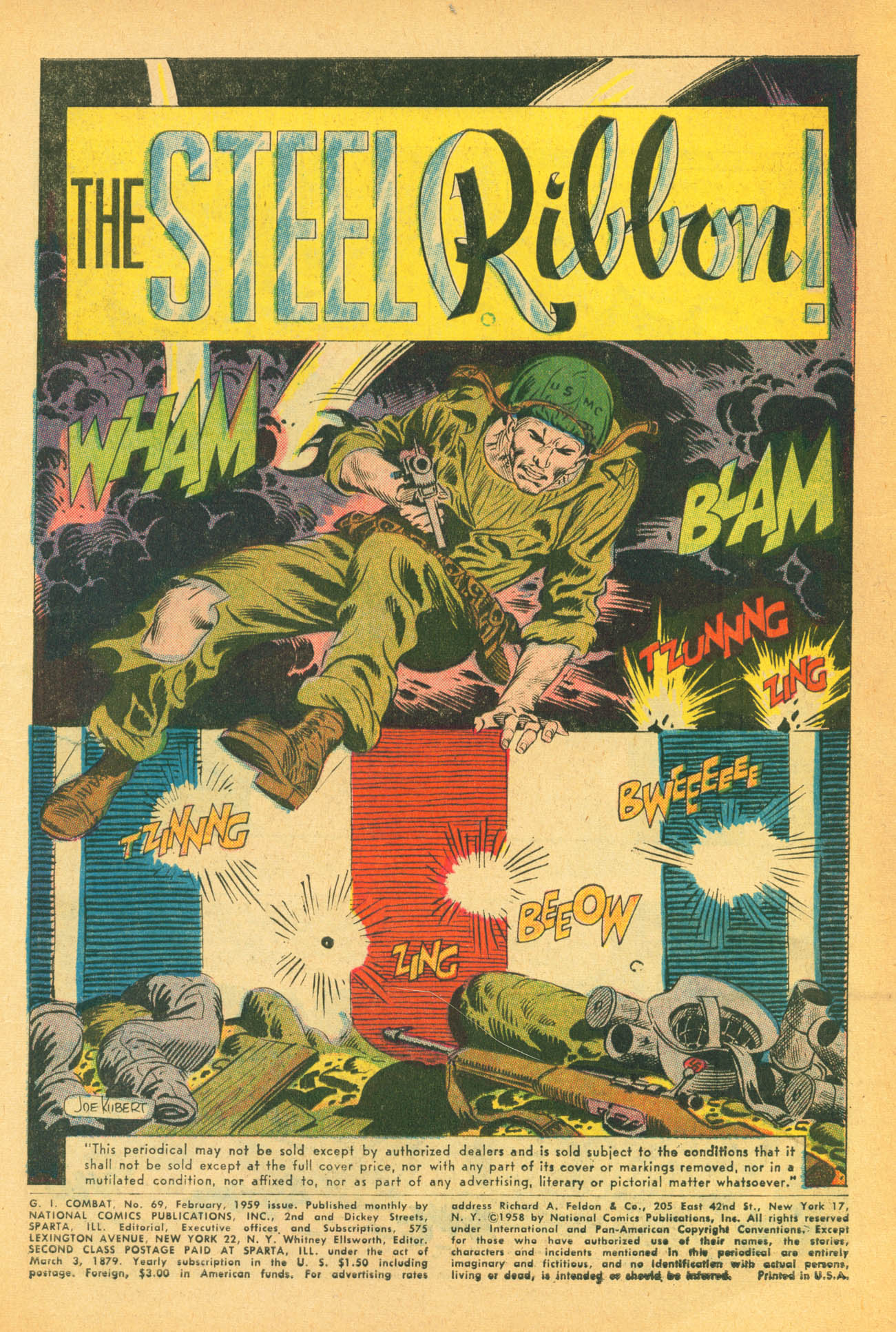 Read online G.I. Combat (1952) comic -  Issue #69 - 3