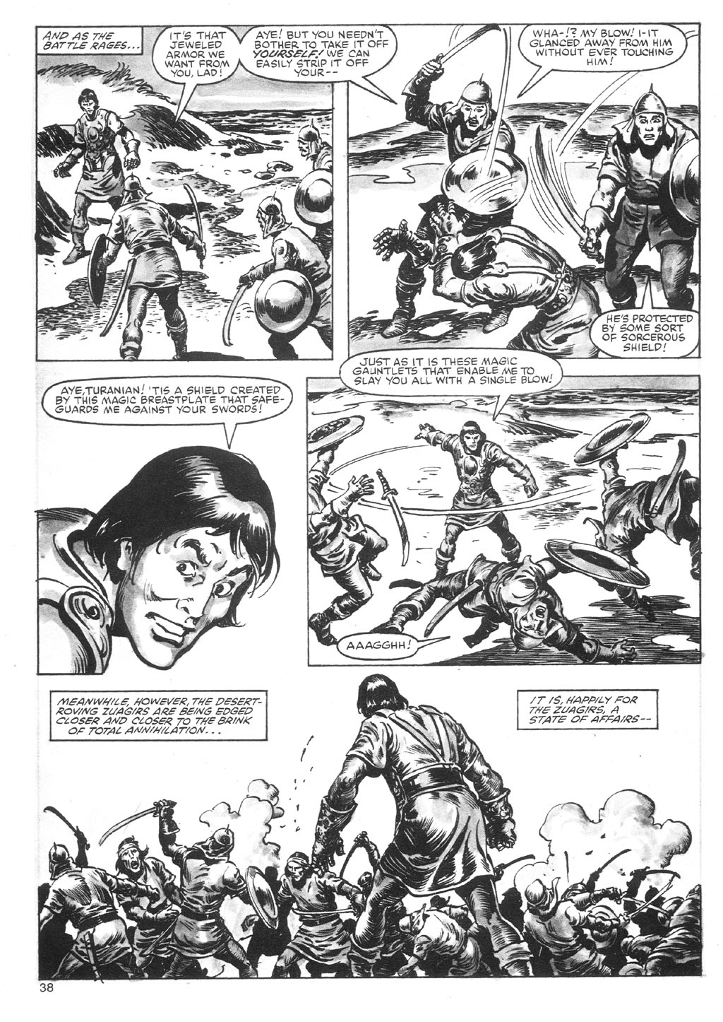Read online The Savage Sword Of Conan comic -  Issue #87 - 38