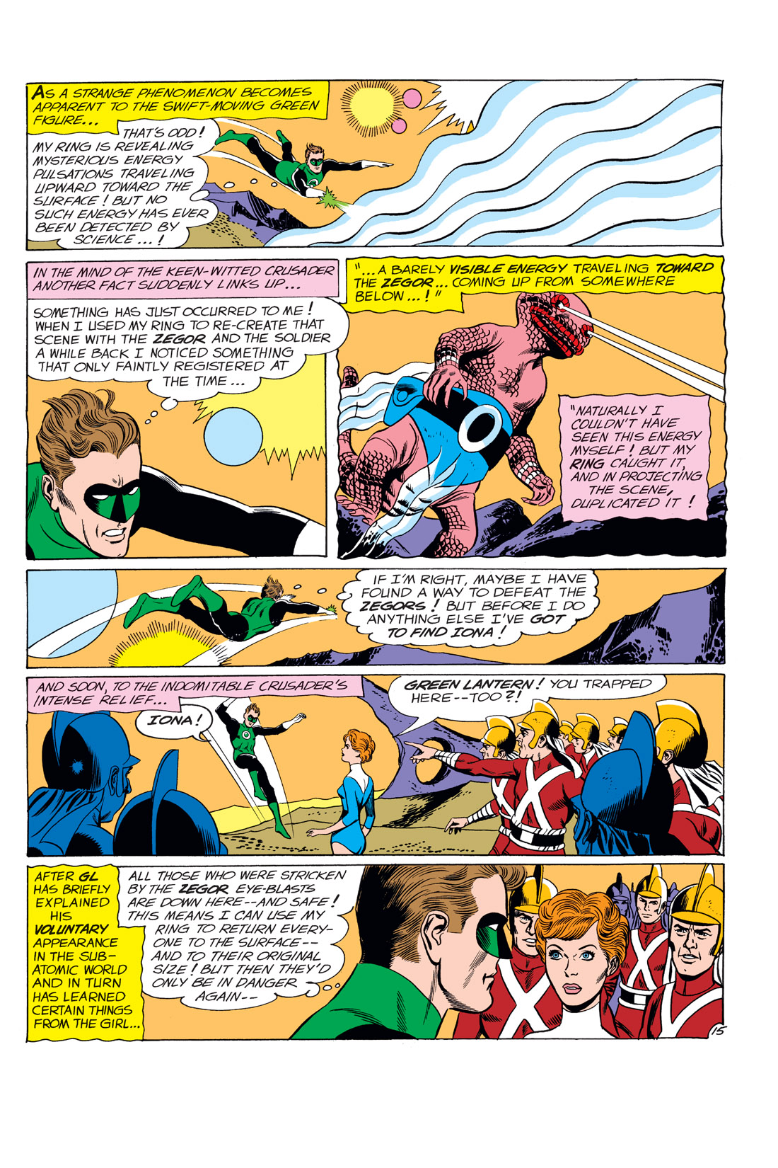 Read online Green Lantern (1960) comic -  Issue #8 - 16