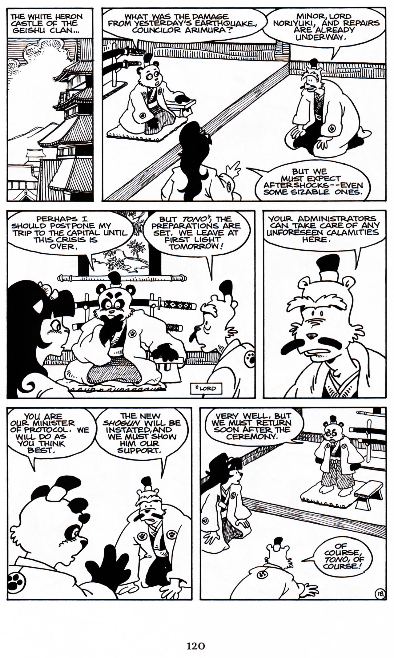 Read online Usagi Yojimbo (1996) comic -  Issue #17 - 19