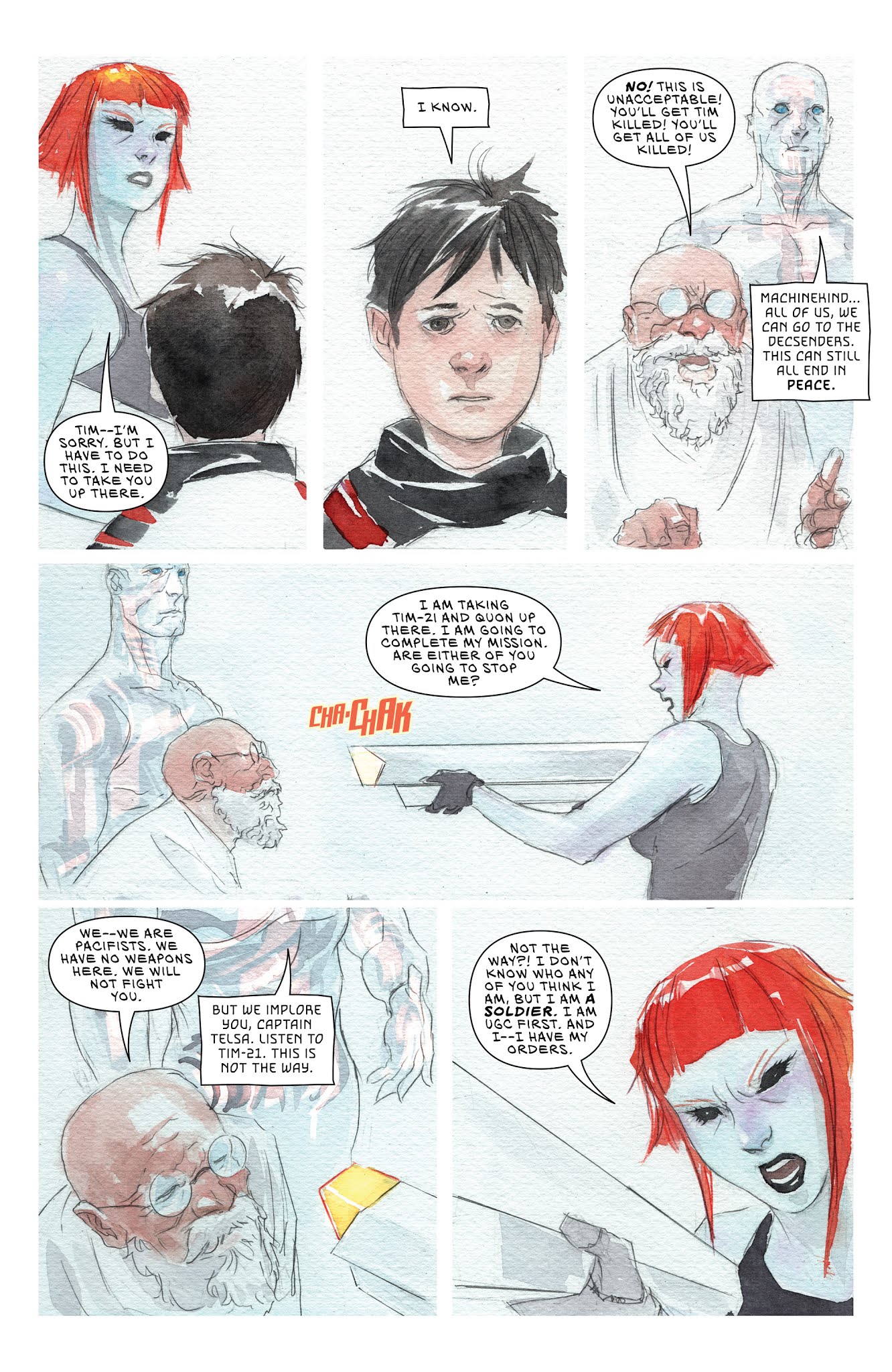 Read online Descender comic -  Issue #30 - 9