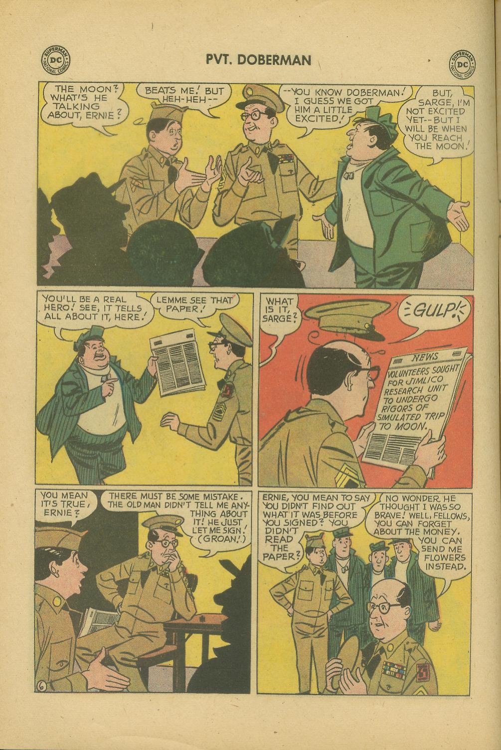 Read online Sgt. Bilko's Pvt. Doberman comic -  Issue #2 - 8