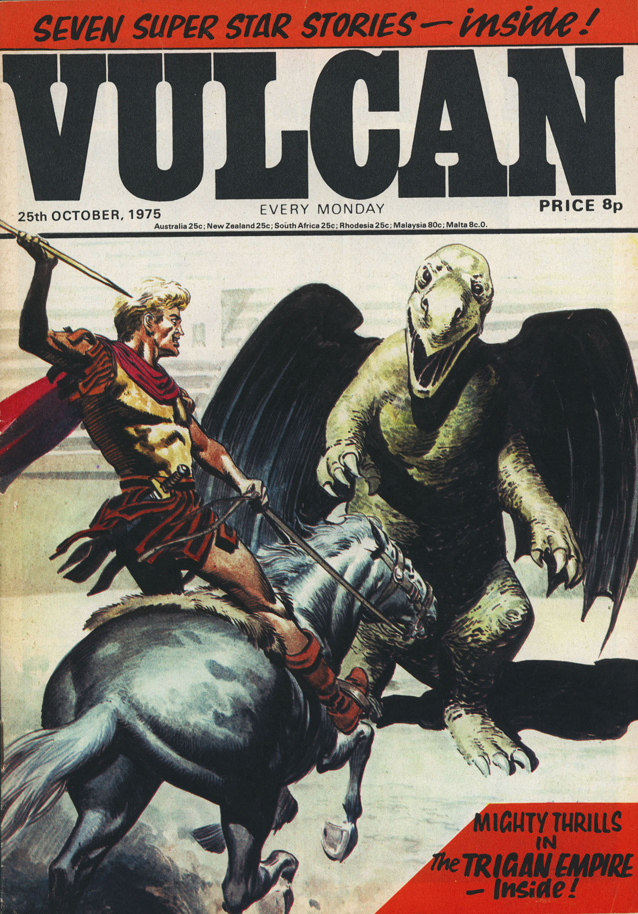 Read online Vulcan comic -  Issue #5 - 1