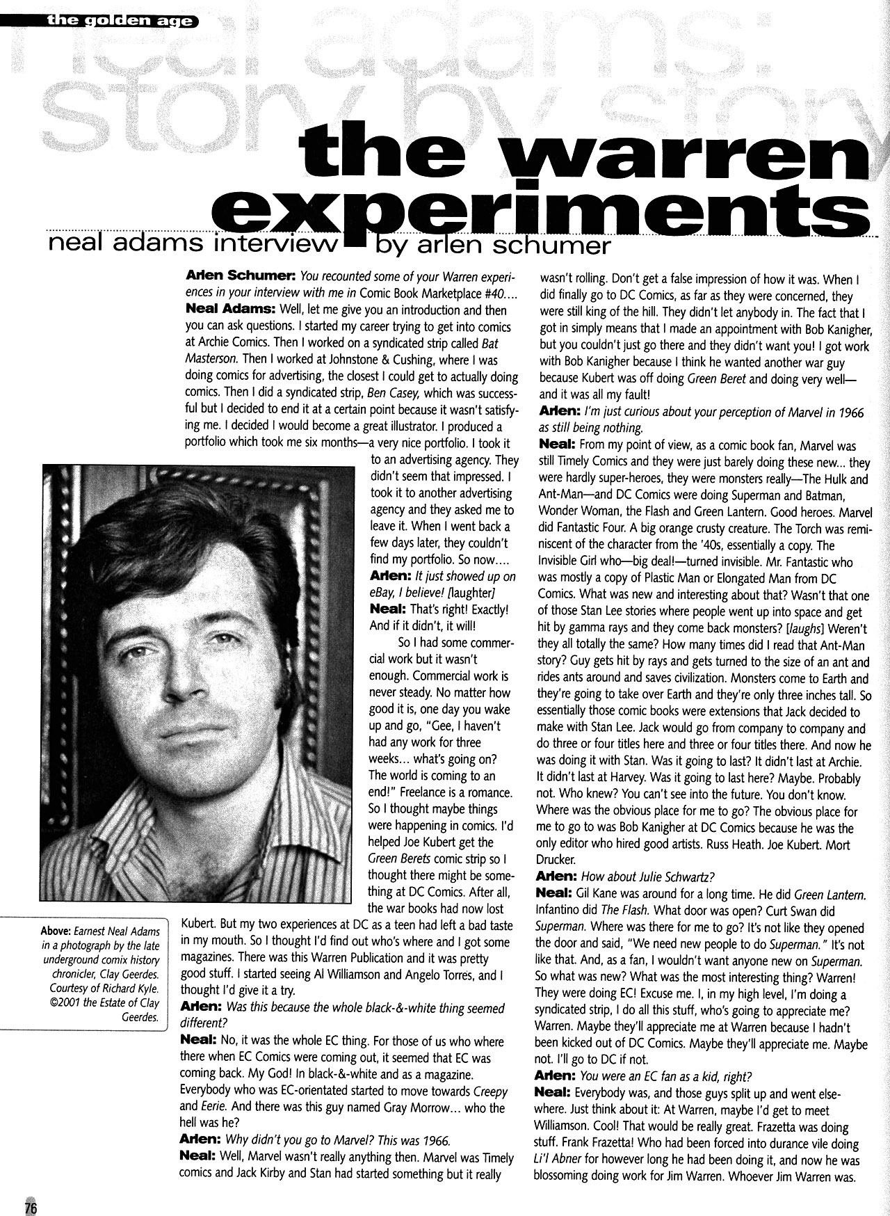 Read online Warren Companion comic -  Issue # TPB (Part 1) - 76