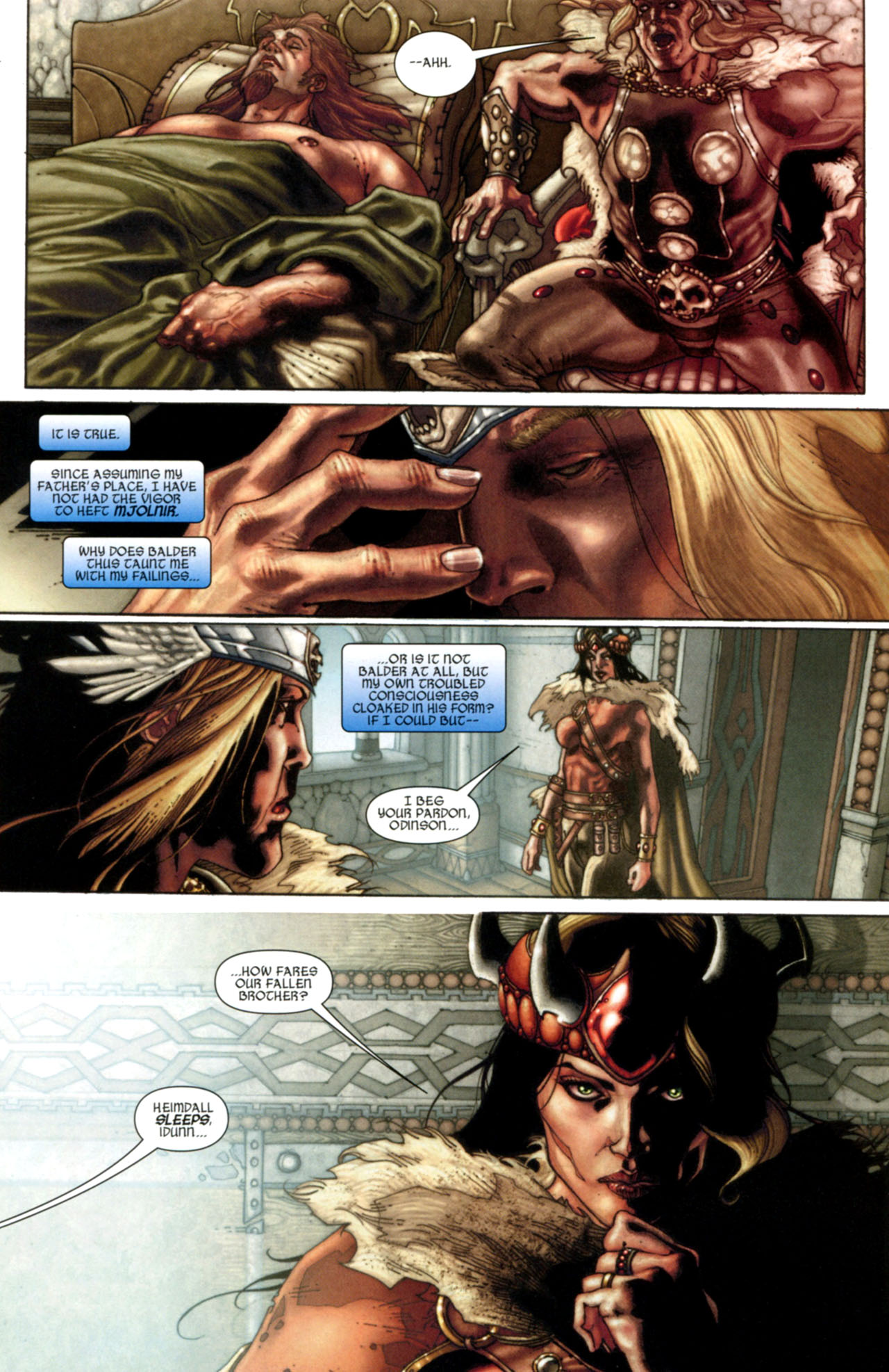 Read online Thor: For Asgard comic -  Issue #3 - 6