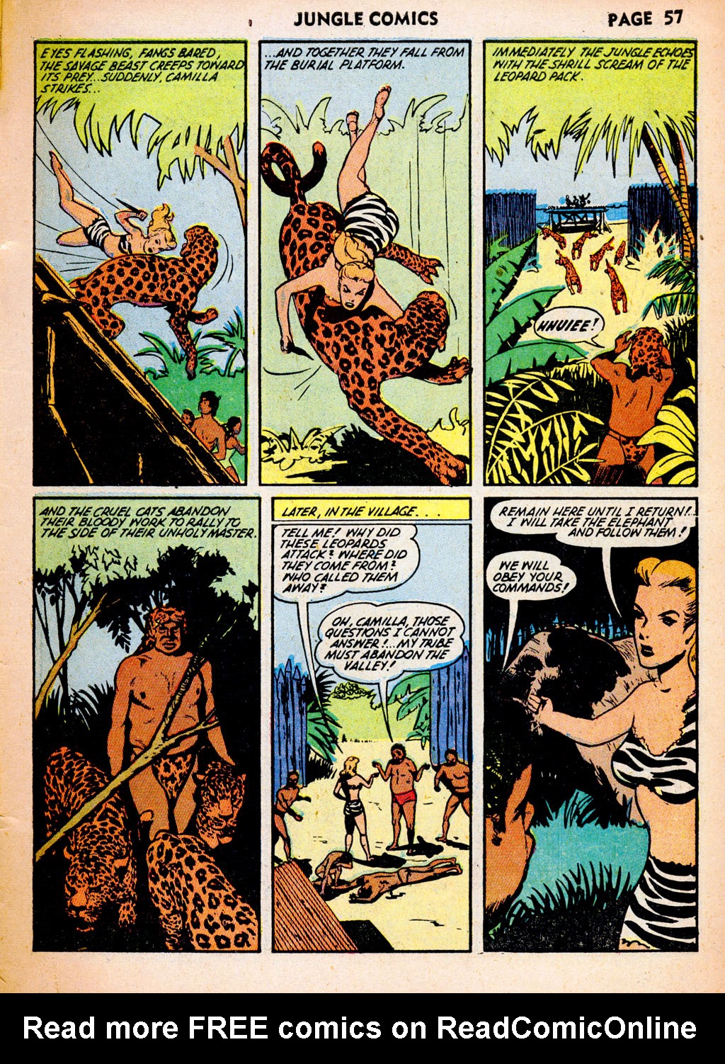 Read online Jungle Comics comic -  Issue #37 - 59