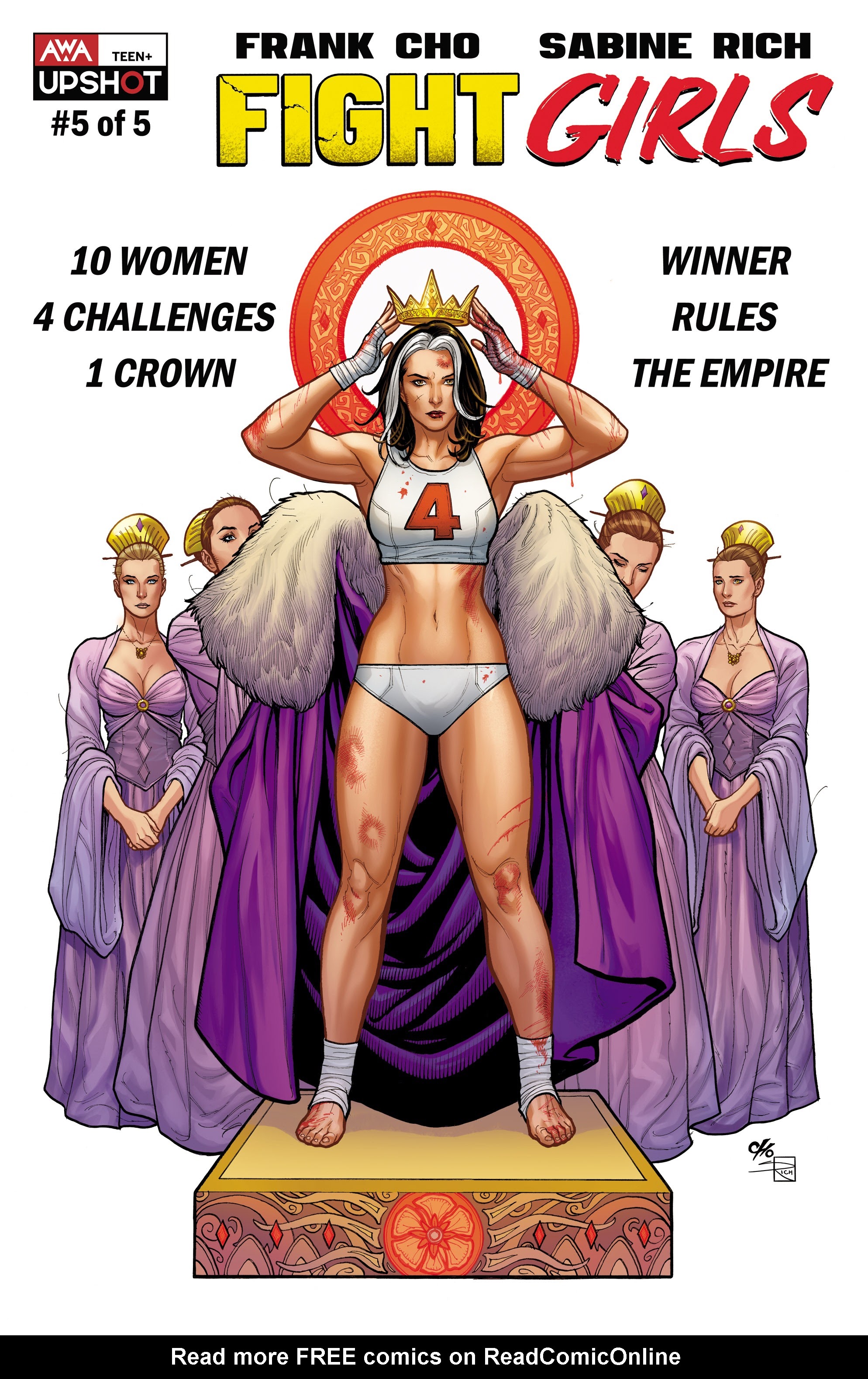 Read online Fight Girls comic -  Issue #5 - 1