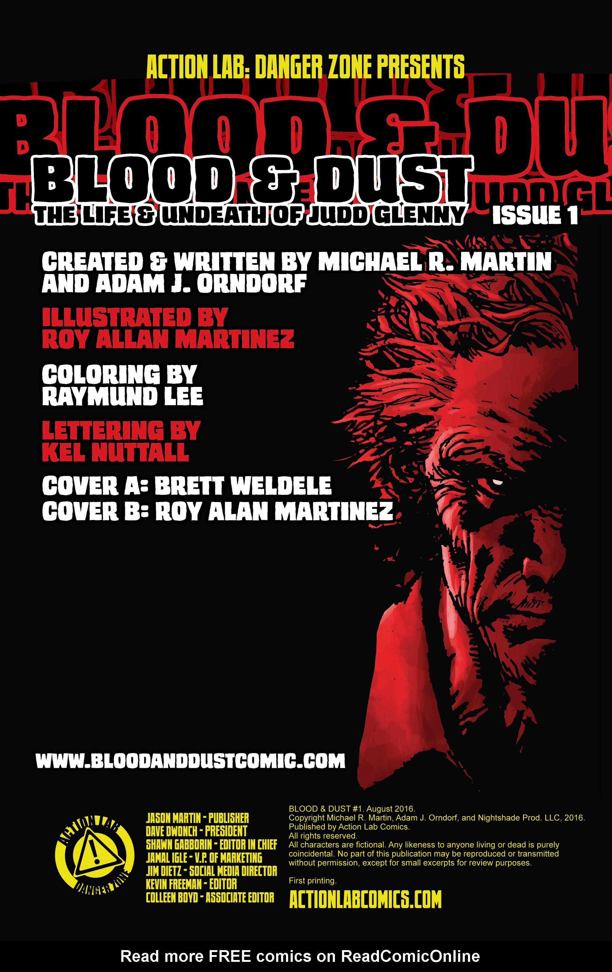 Read online Blood & Dust comic -  Issue #1 - 3
