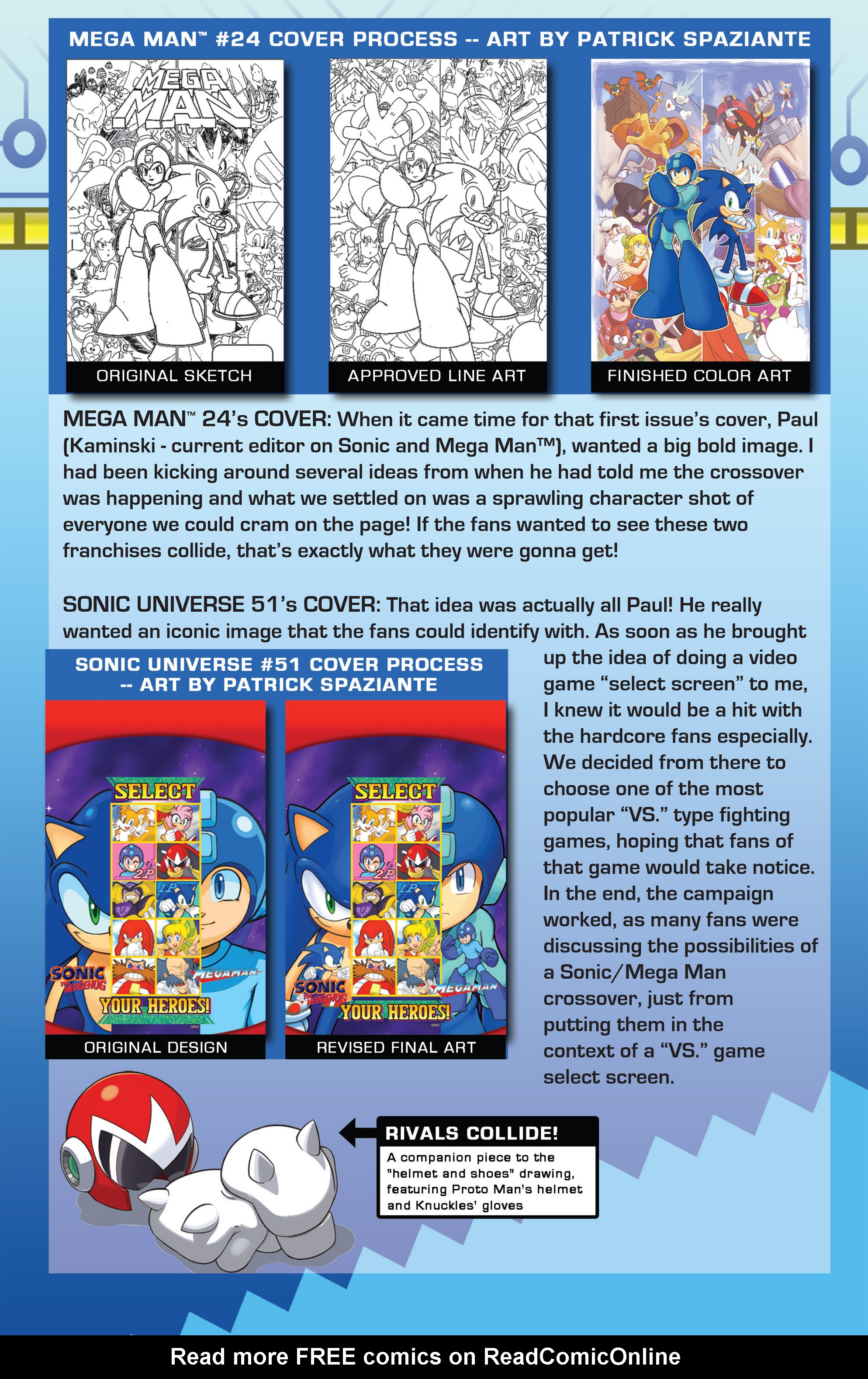 Read online Sonic Mega Man Worlds Collide comic -  Issue # Vol 1 - 123