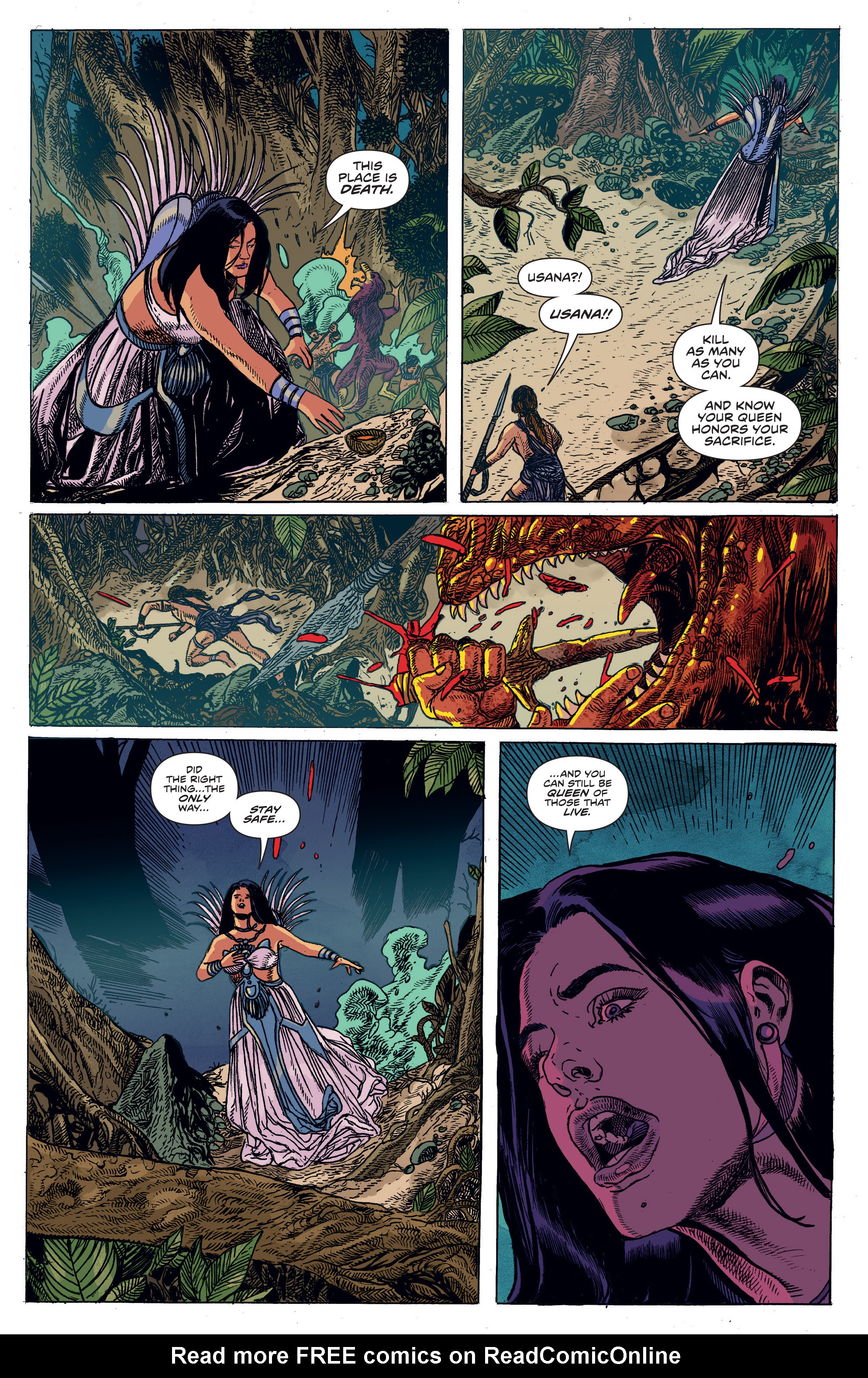 Read online Kong Of Skull Island comic -  Issue #6 - 11
