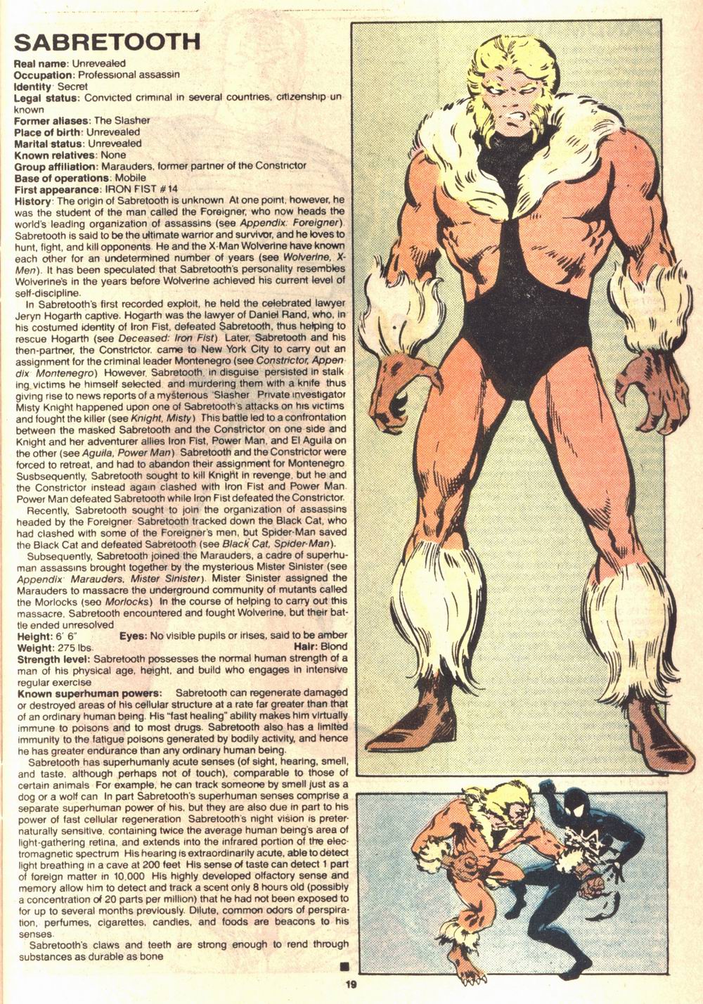 Read online The Official Handbook of the Marvel Universe Deluxe Edition comic -  Issue #11 - 21