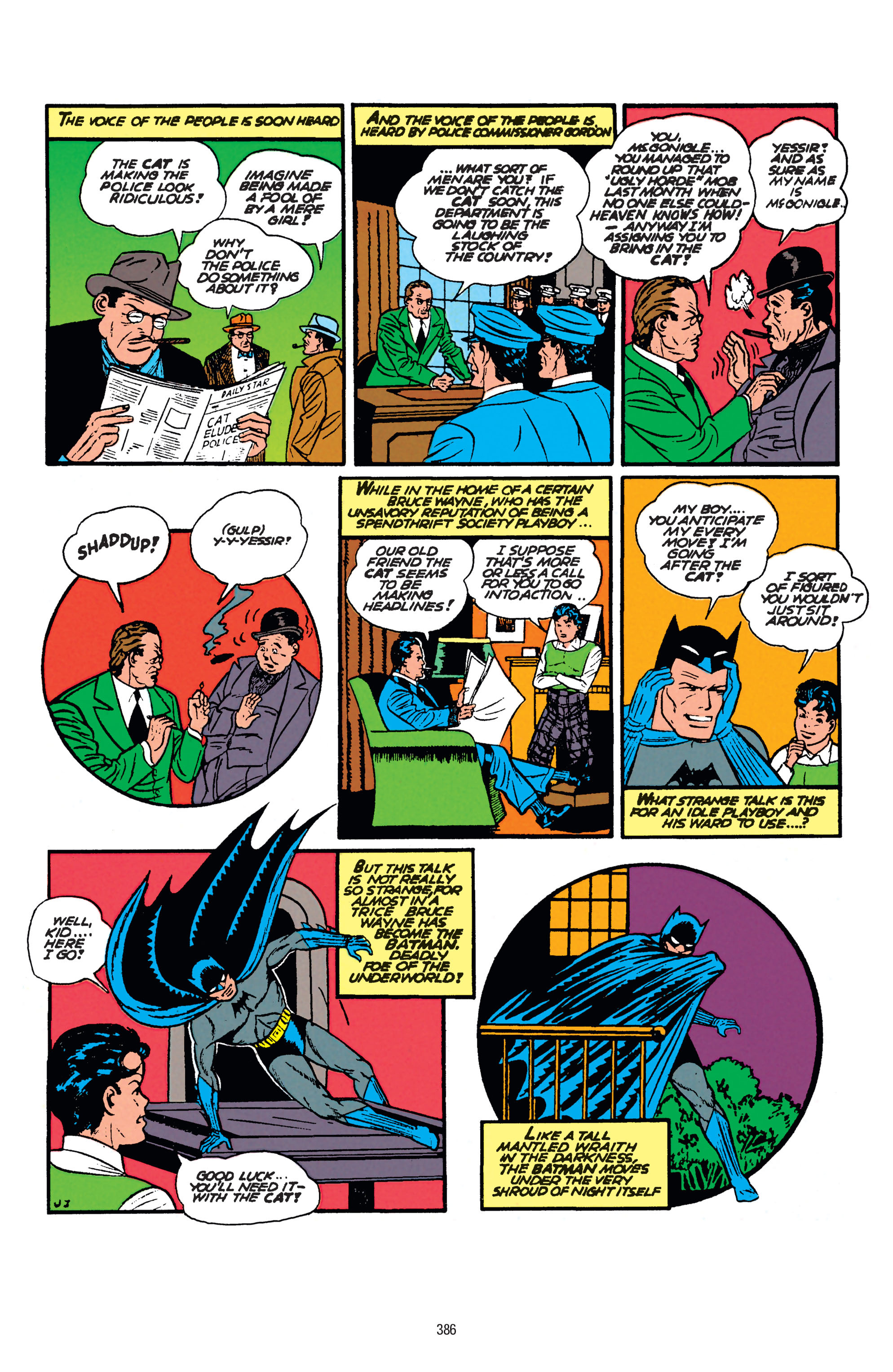 Read online Batman: The Golden Age Omnibus comic -  Issue # TPB 1 - 386