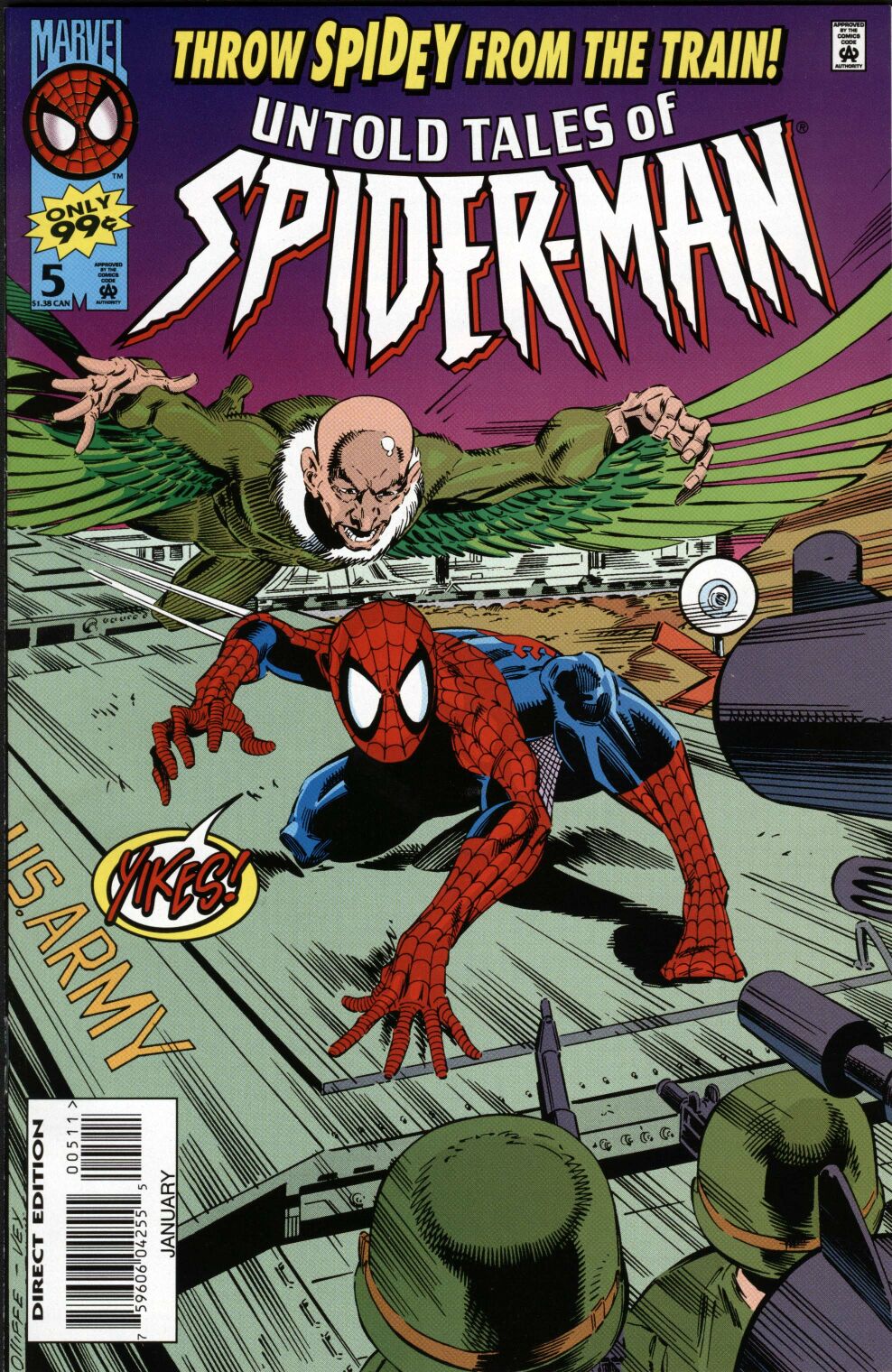 Read online Untold Tales of Spider-Man comic -  Issue #5 - 1