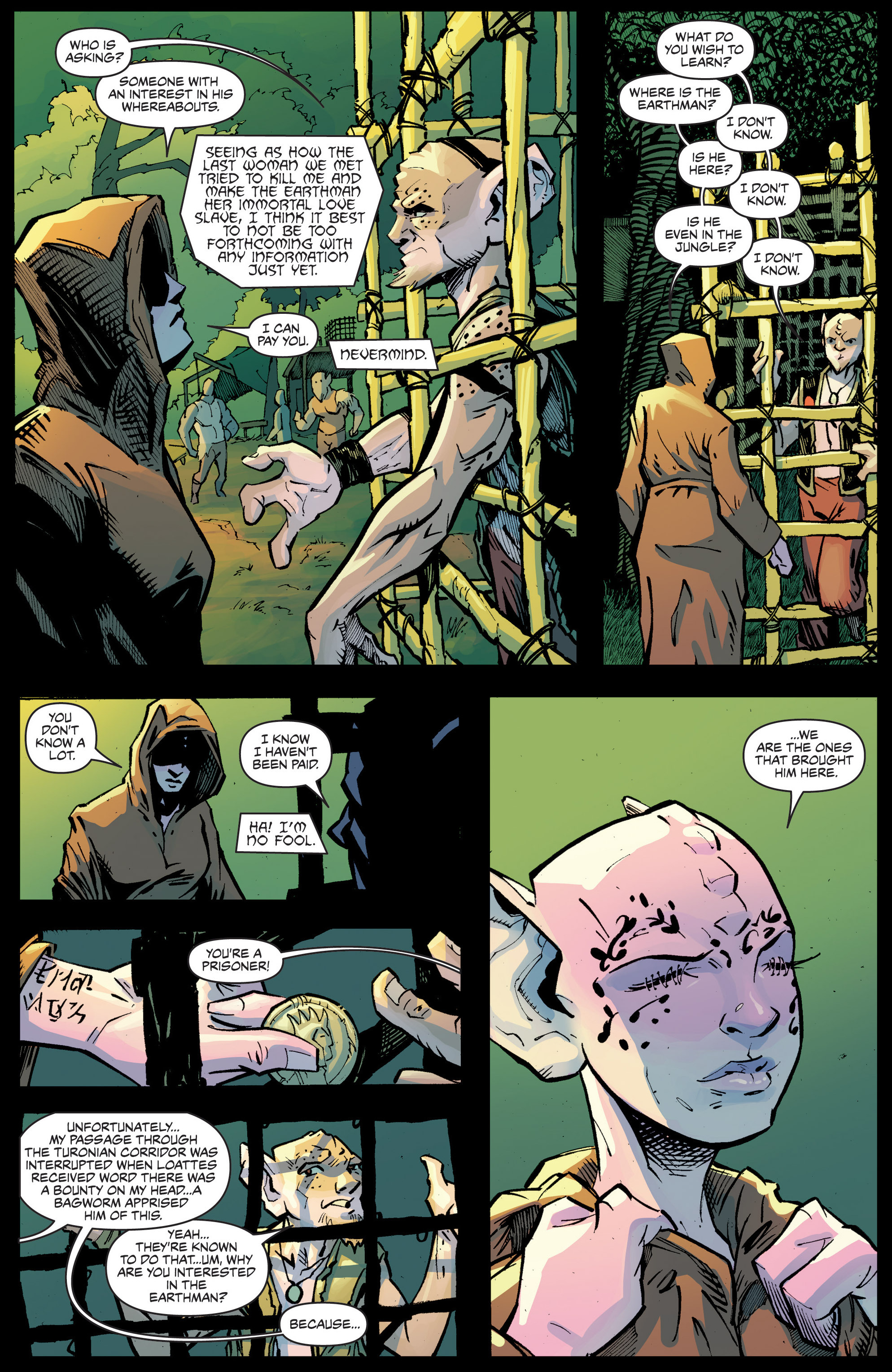 Read online Bigfoot: Sword of the Earthman (2015) comic -  Issue #4 - 12
