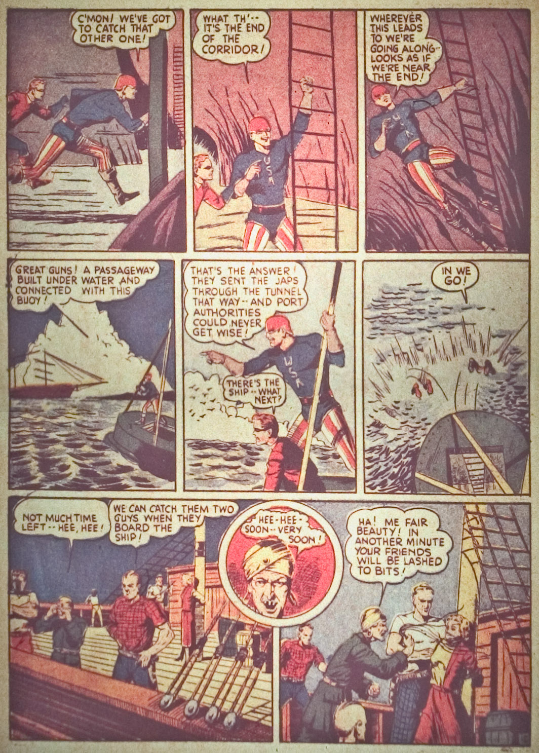 Read online USA Comics comic -  Issue #1 - 19