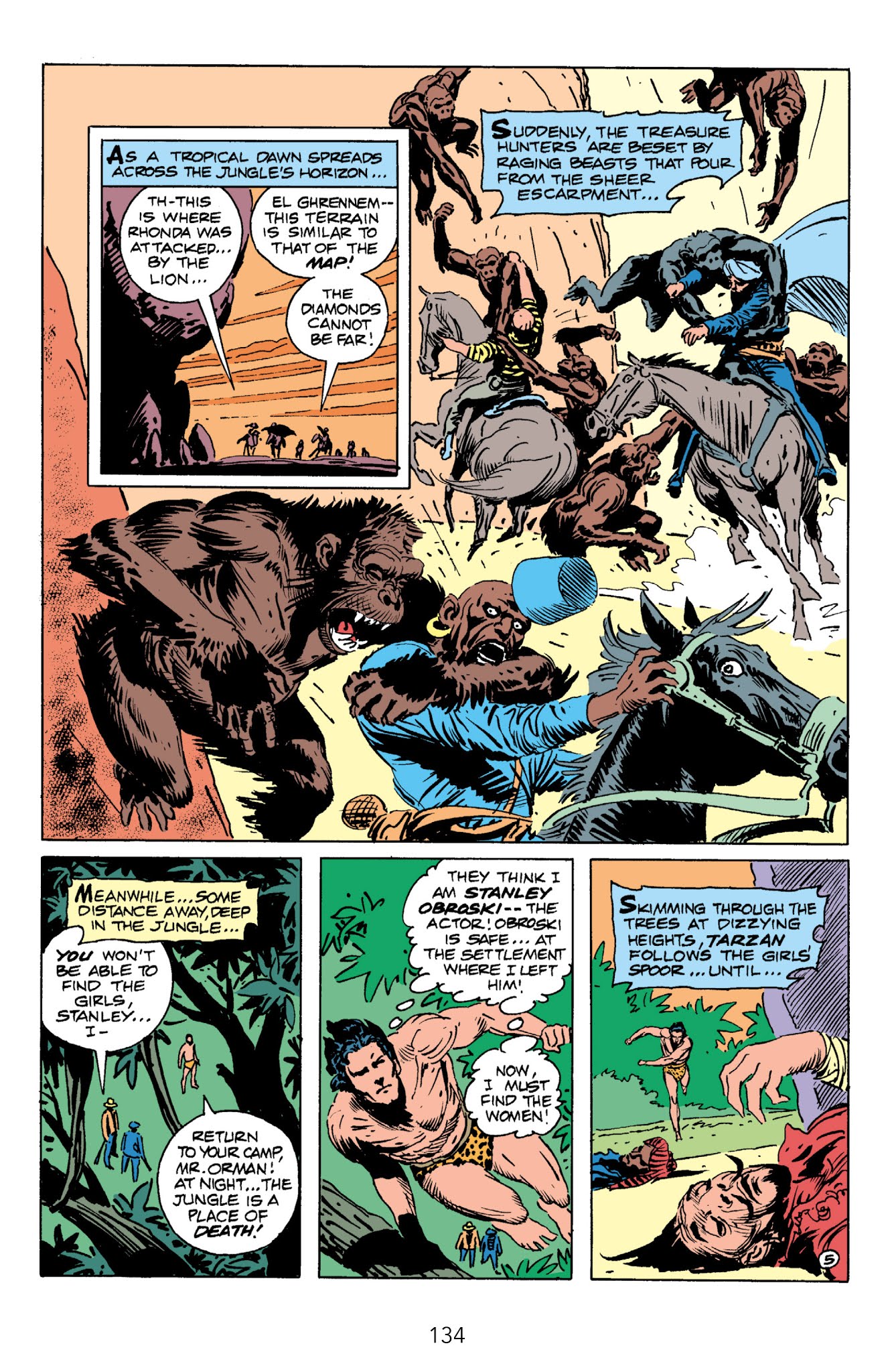 Read online Edgar Rice Burroughs' Tarzan The Joe Kubert Years comic -  Issue # TPB 3 (Part 2) - 25