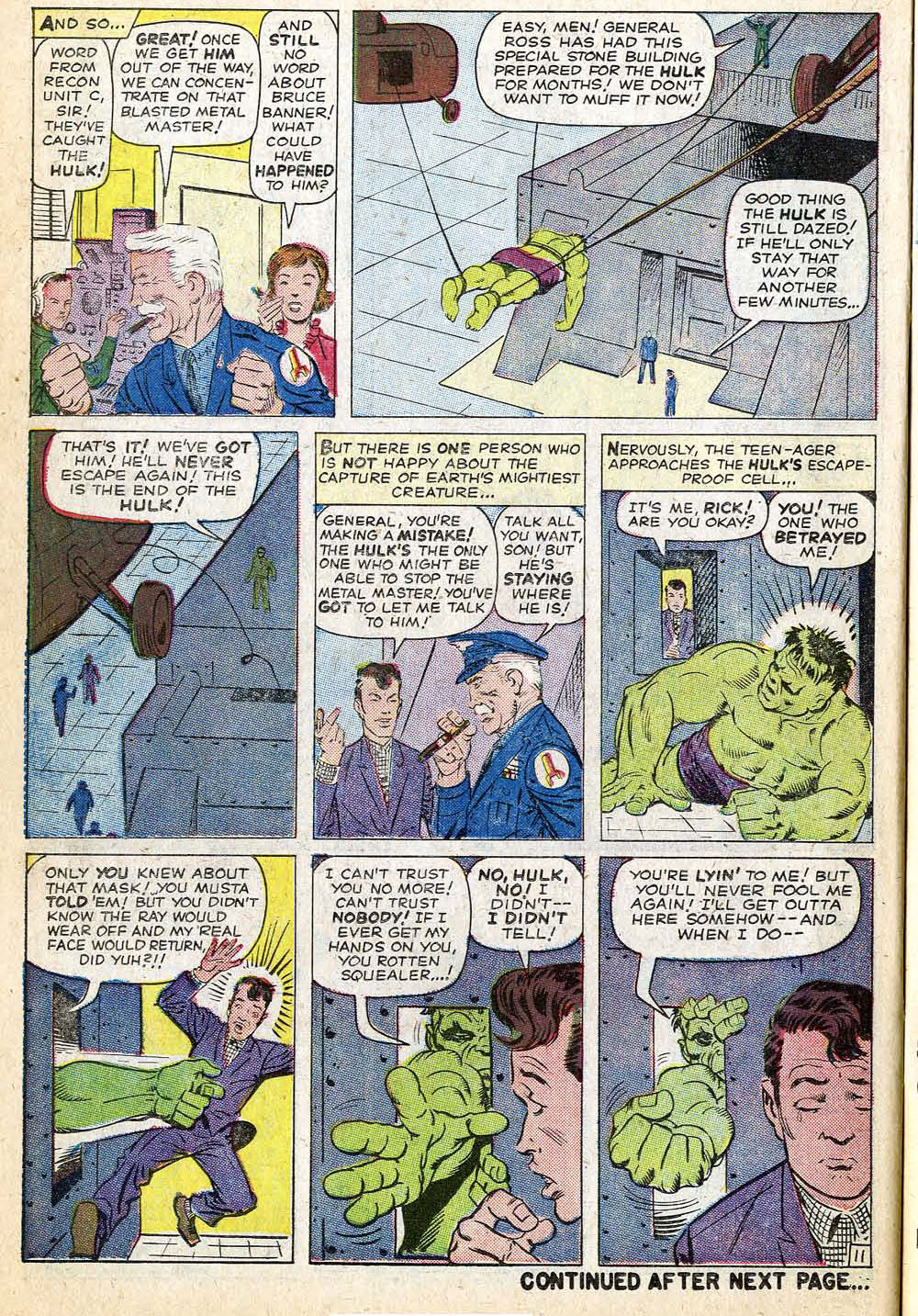 Read online The Incredible Hulk (1962) comic -  Issue #6 - 14