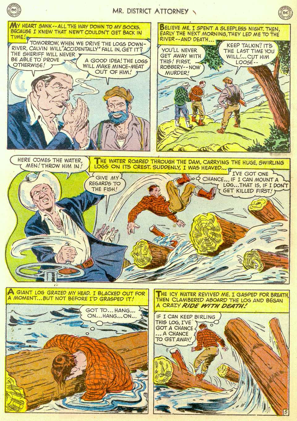 Read online Mr. District Attorney comic -  Issue #20 - 29