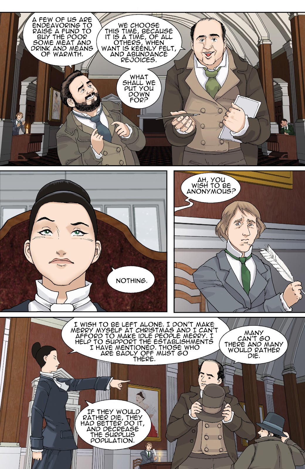 A Christmas Carol: The Night That Changed The Life Of Eliza Scrooge issue TPB - Page 19