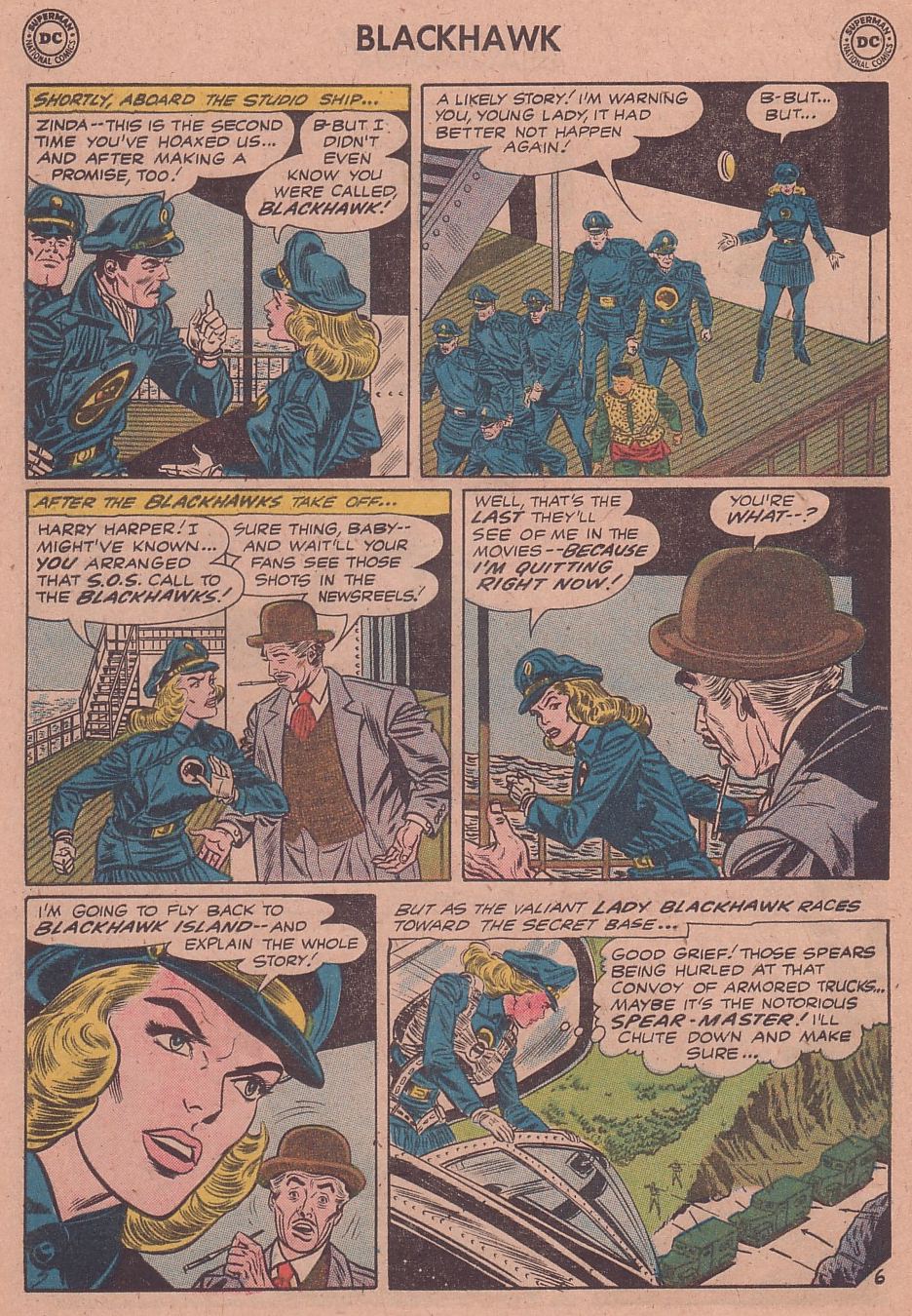 Read online Blackhawk (1957) comic -  Issue #147 - 8