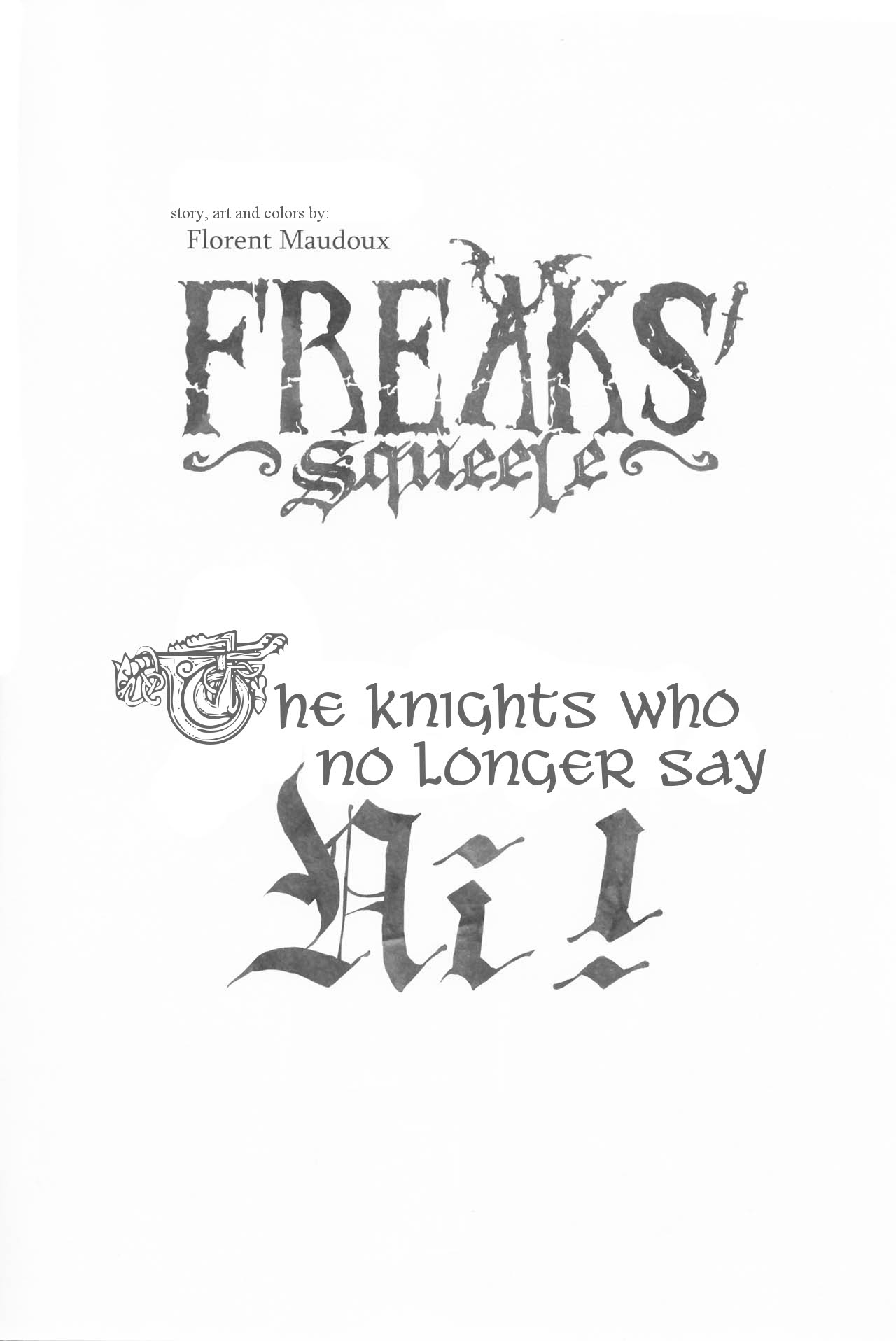 Read online Freaks' Squeele comic -  Issue #2 - 3