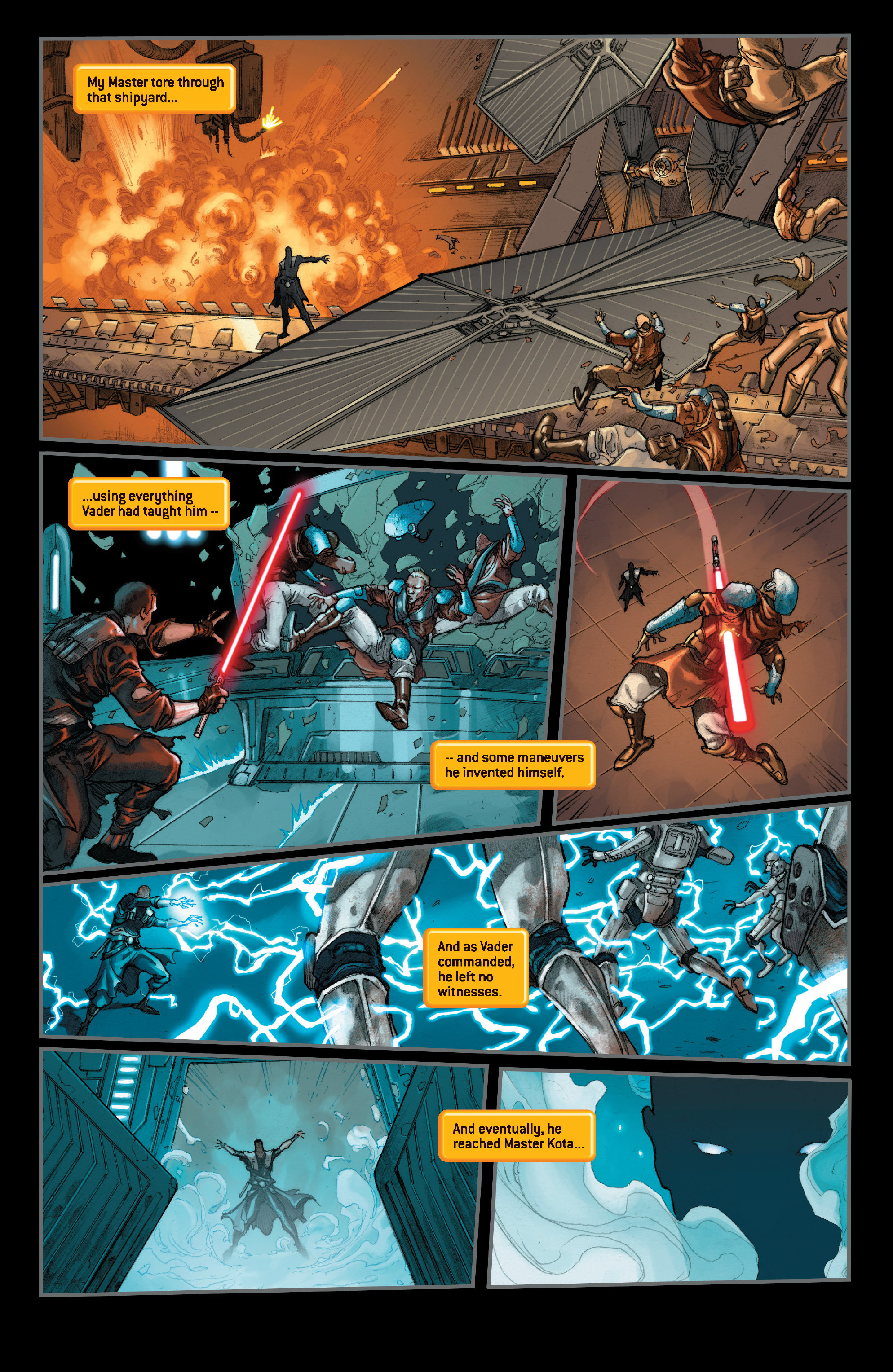 Read online Star Wars: The Force Unleashed comic -  Issue # Full - 25