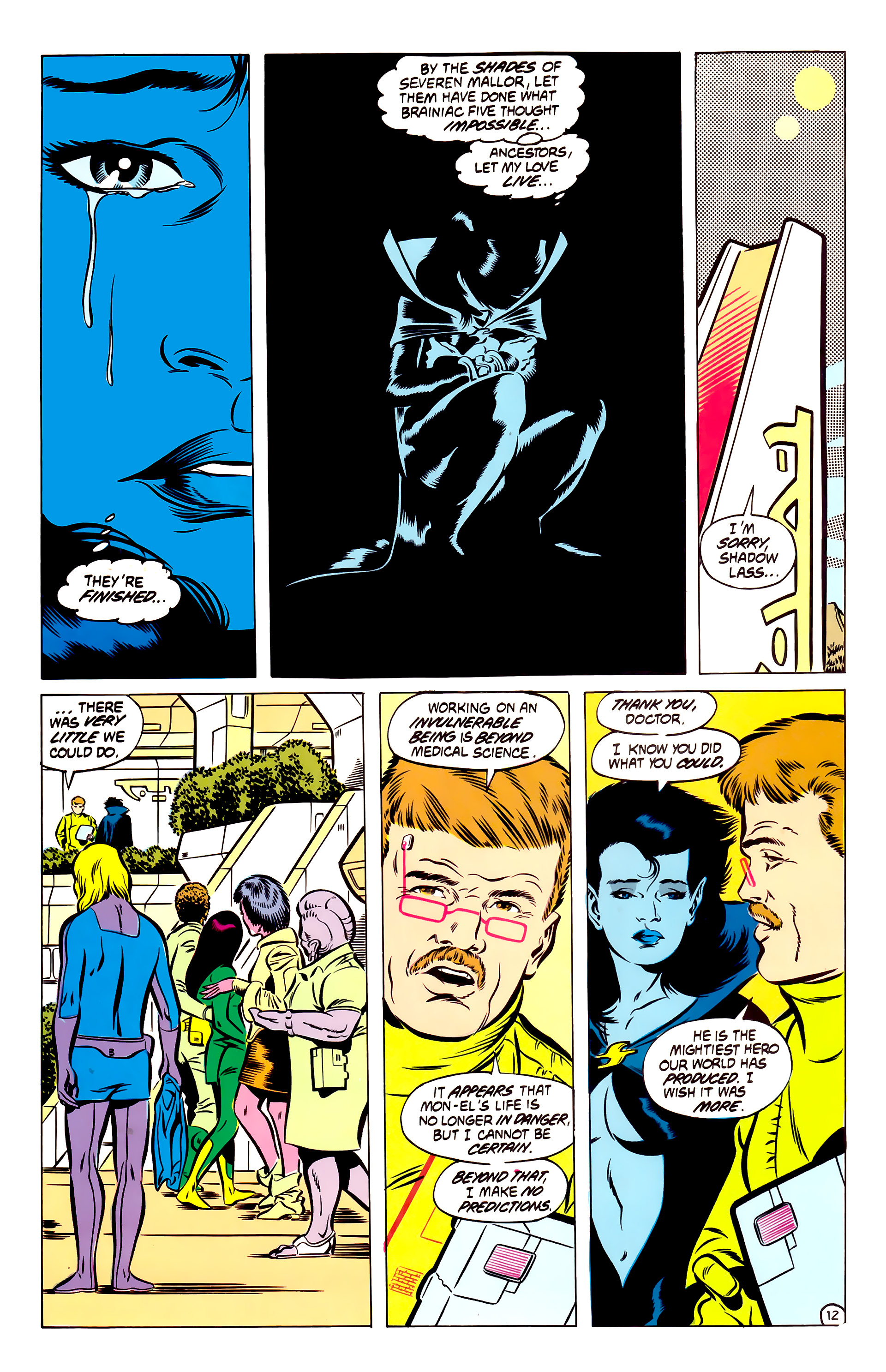 Legion of Super-Heroes (1984) 52 Page 12