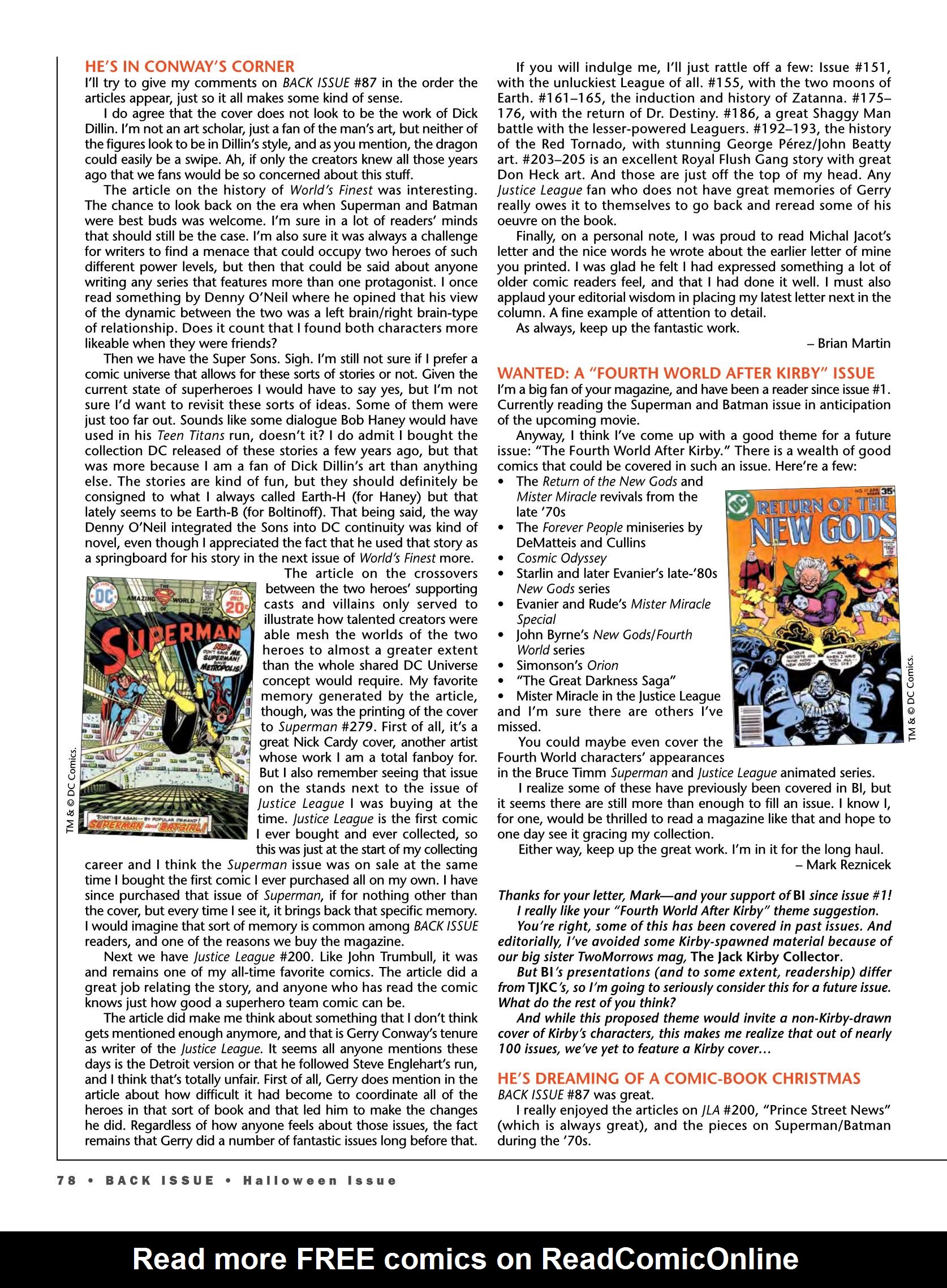 Read online Back Issue comic -  Issue #92 - 79