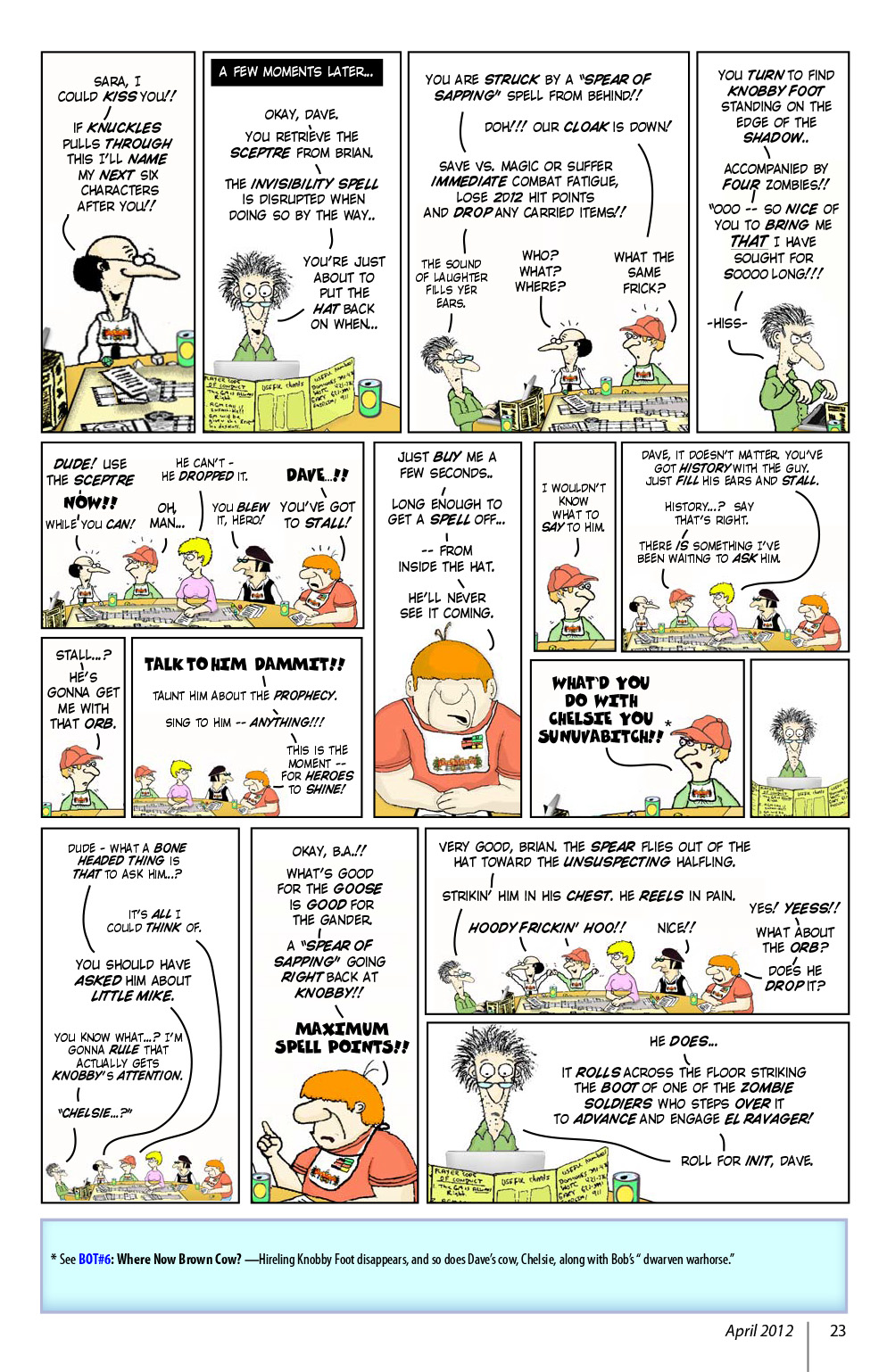 Read online Knights of the Dinner Table comic -  Issue #186 - 25