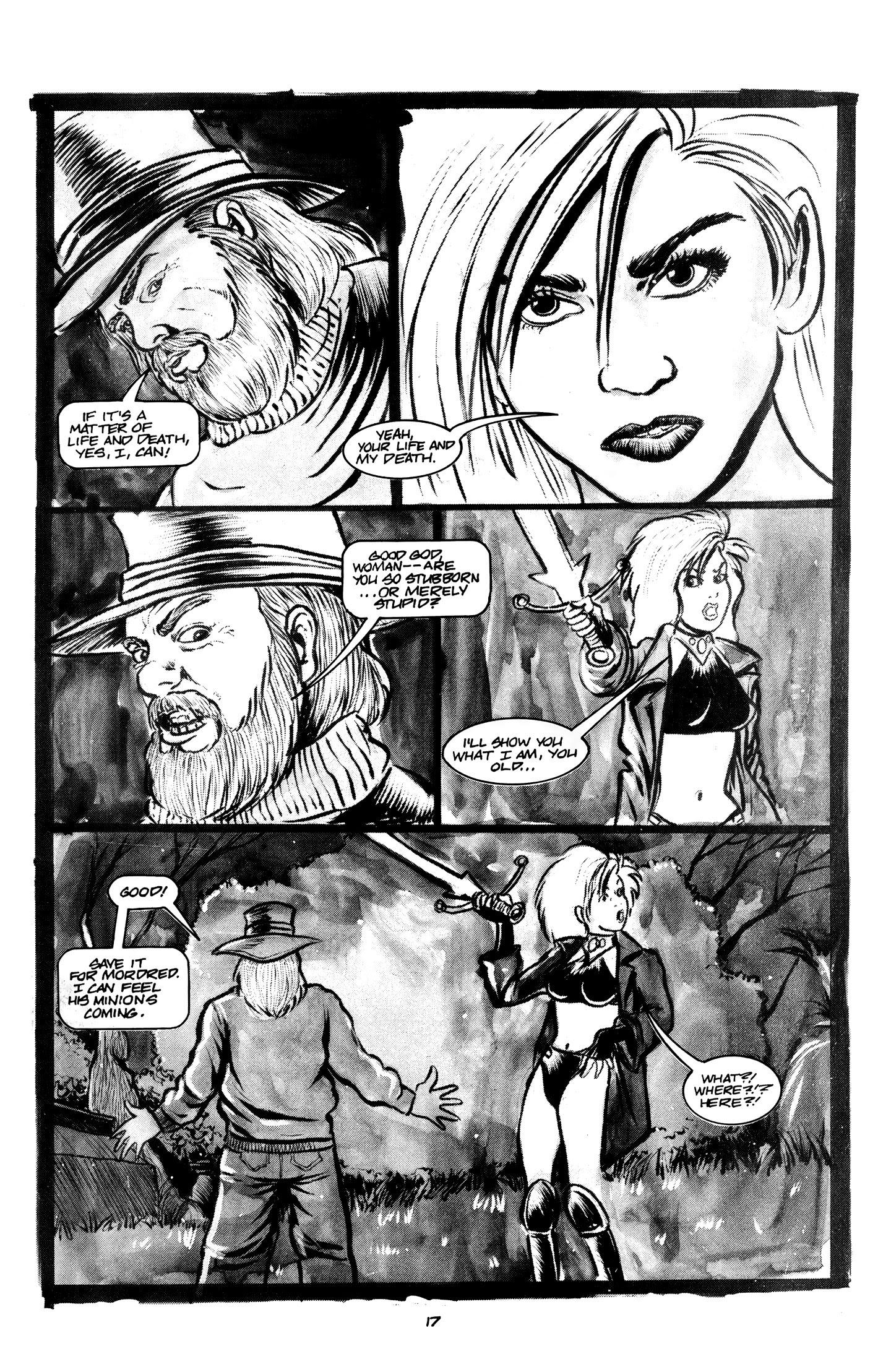 Read online Pendragon comic -  Issue #2 - 21