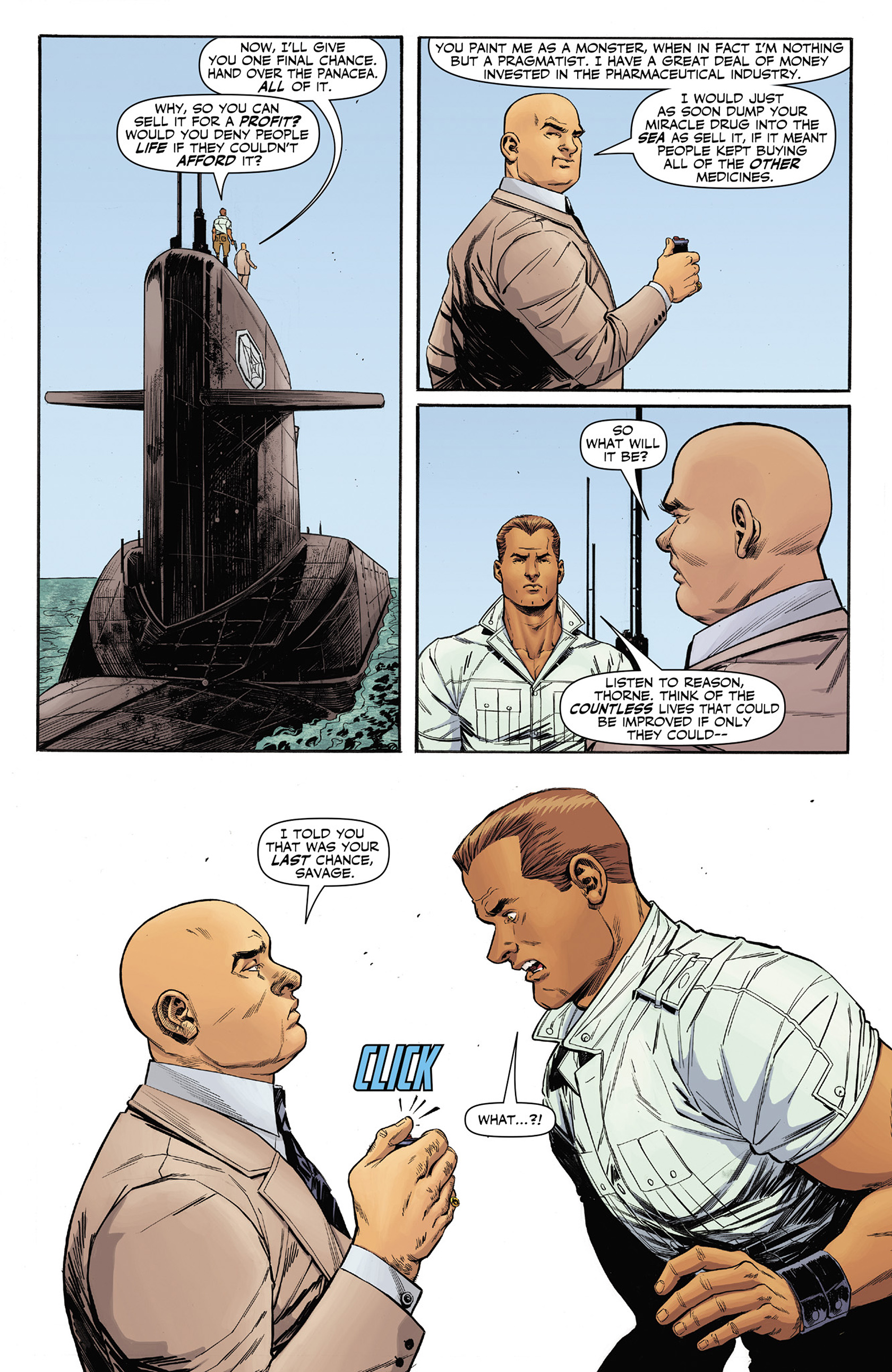 Read online Doc Savage (2013) comic -  Issue #3 - 20