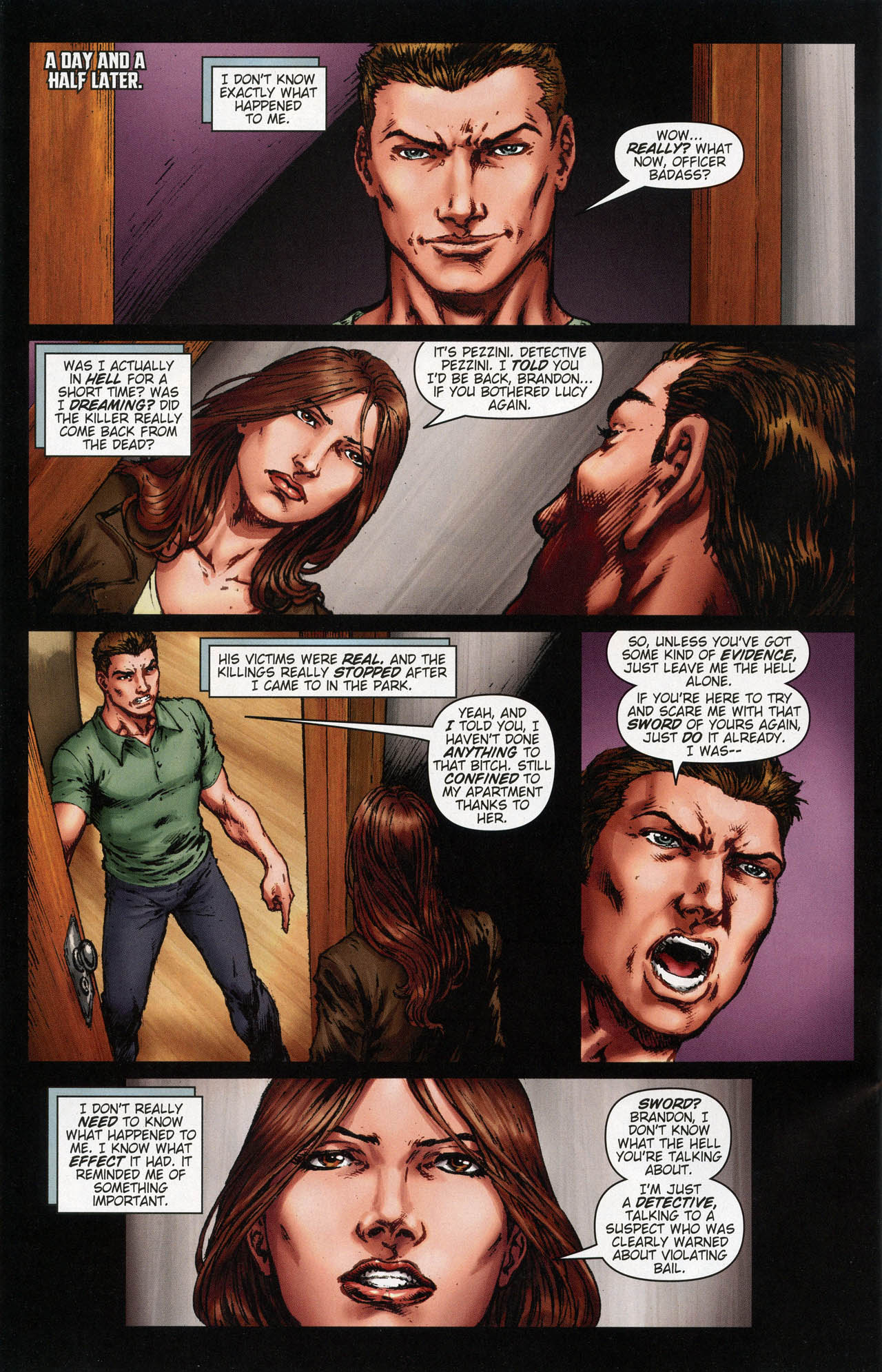 Read online Witchblade: Demon Reborn comic -  Issue #4 - 21