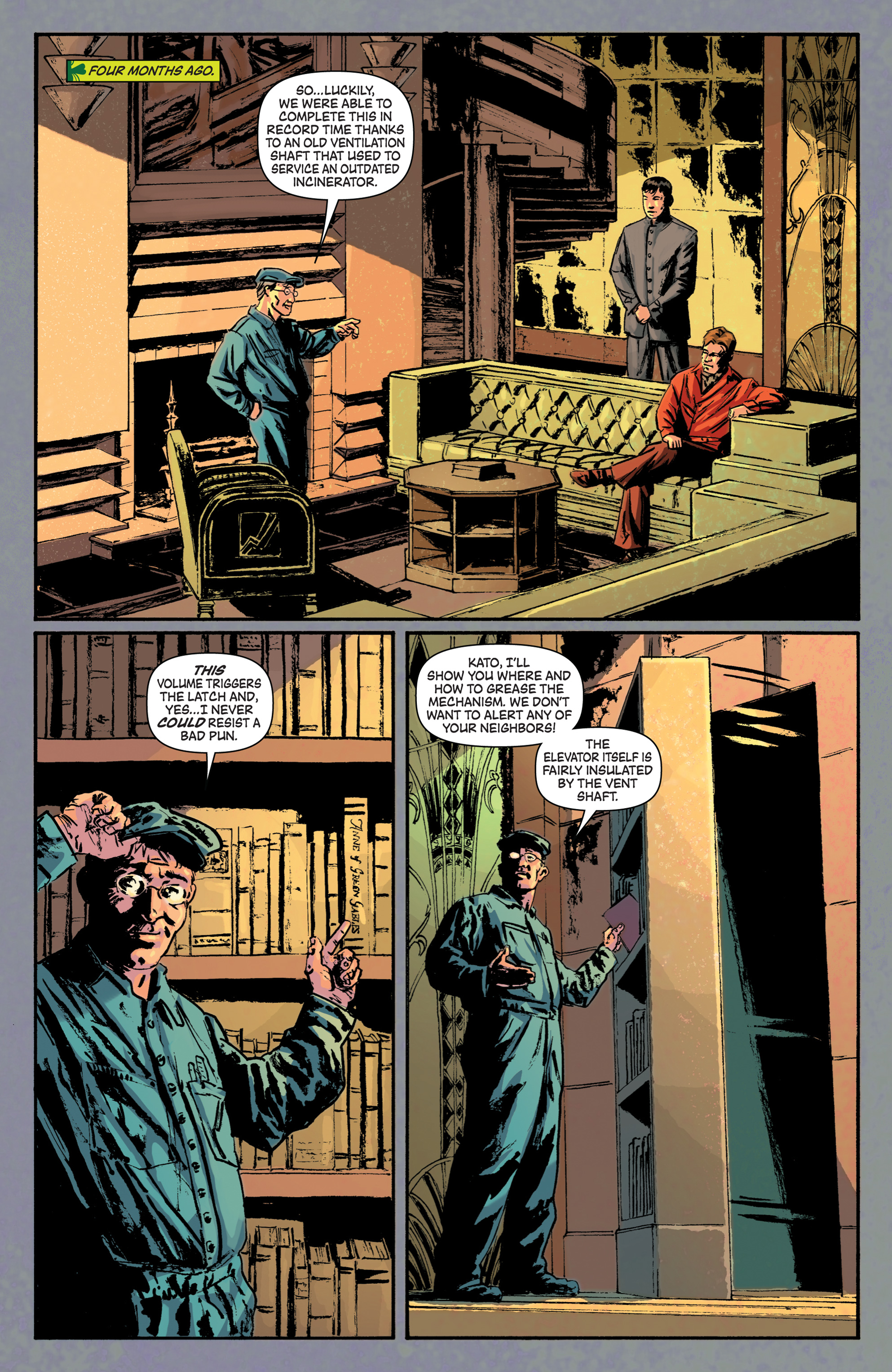 Read online Green Hornet: Year One comic -  Issue #8 - 12