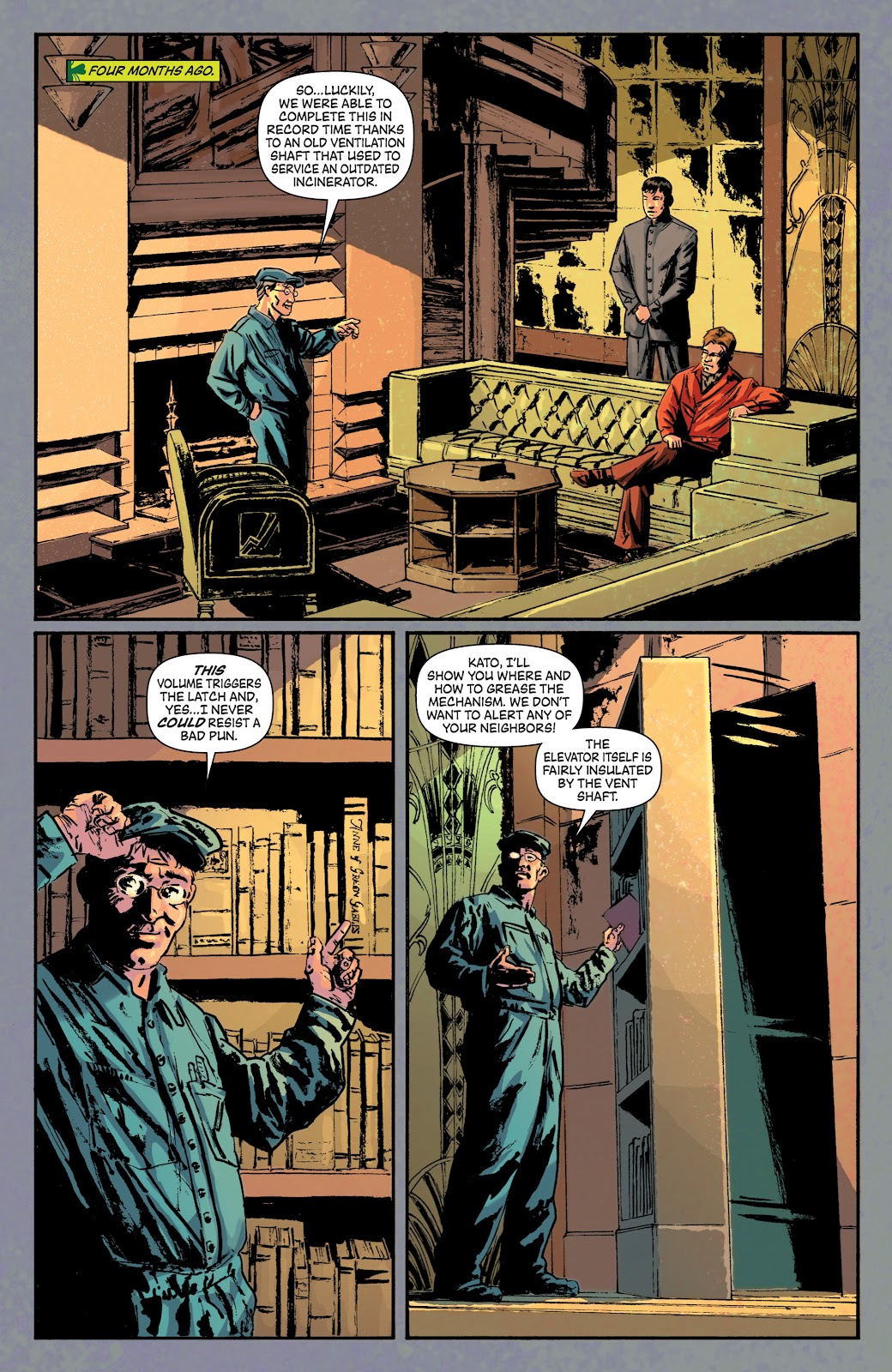 Green Hornet: Year One issue 8 - Page 12