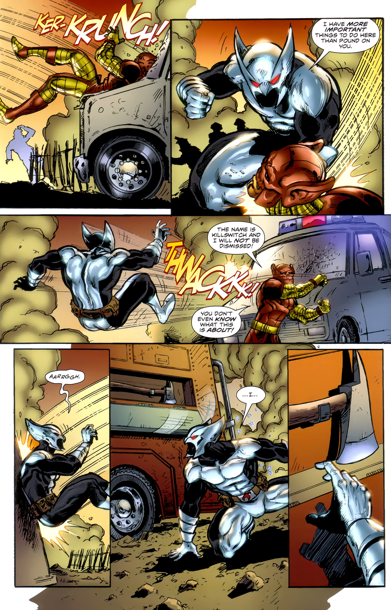 Read online ShadowHawk (2010) comic -  Issue #1 - 10