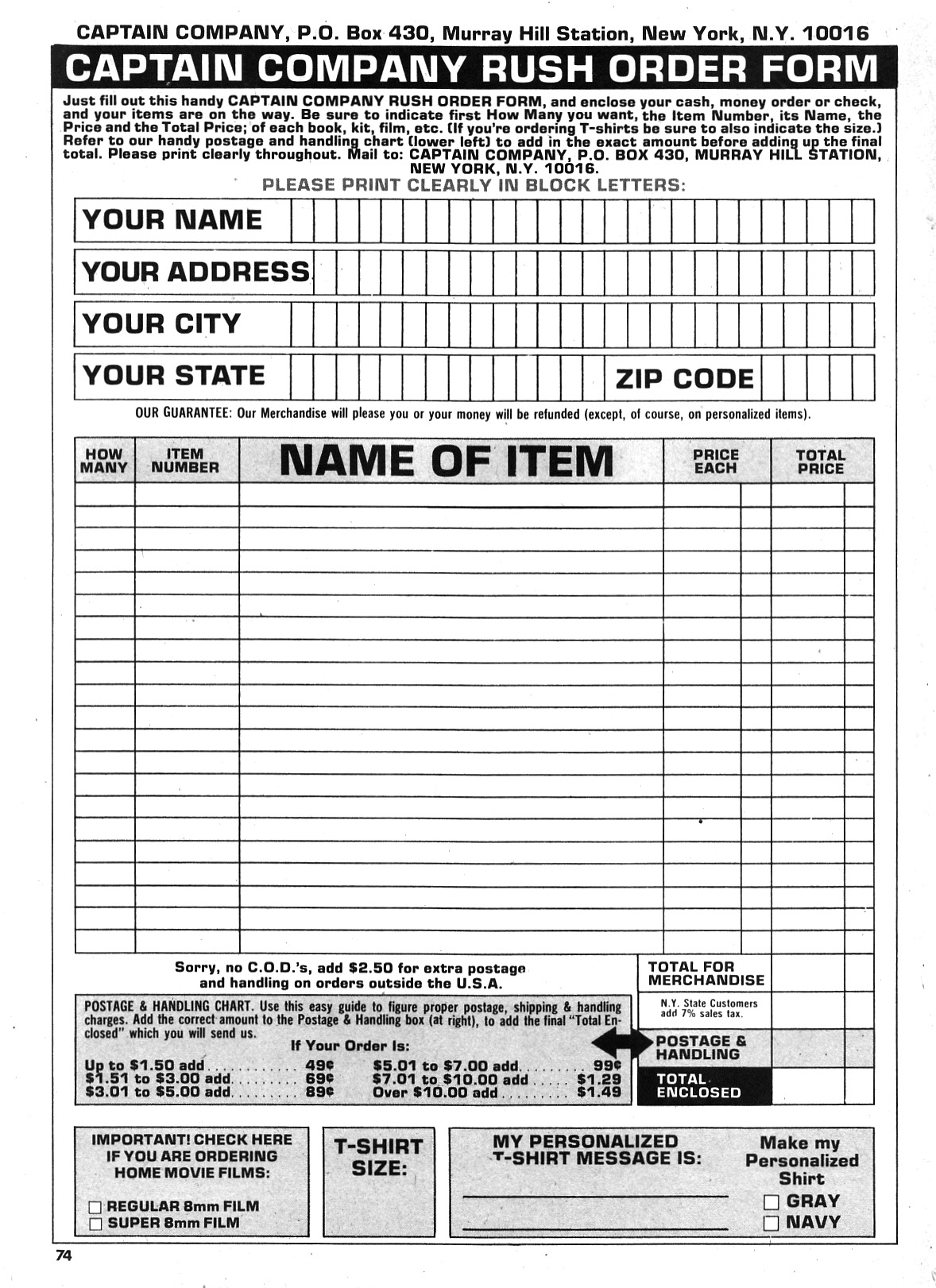 Read online Vampirella (1969) comic -  Issue #32 - 74